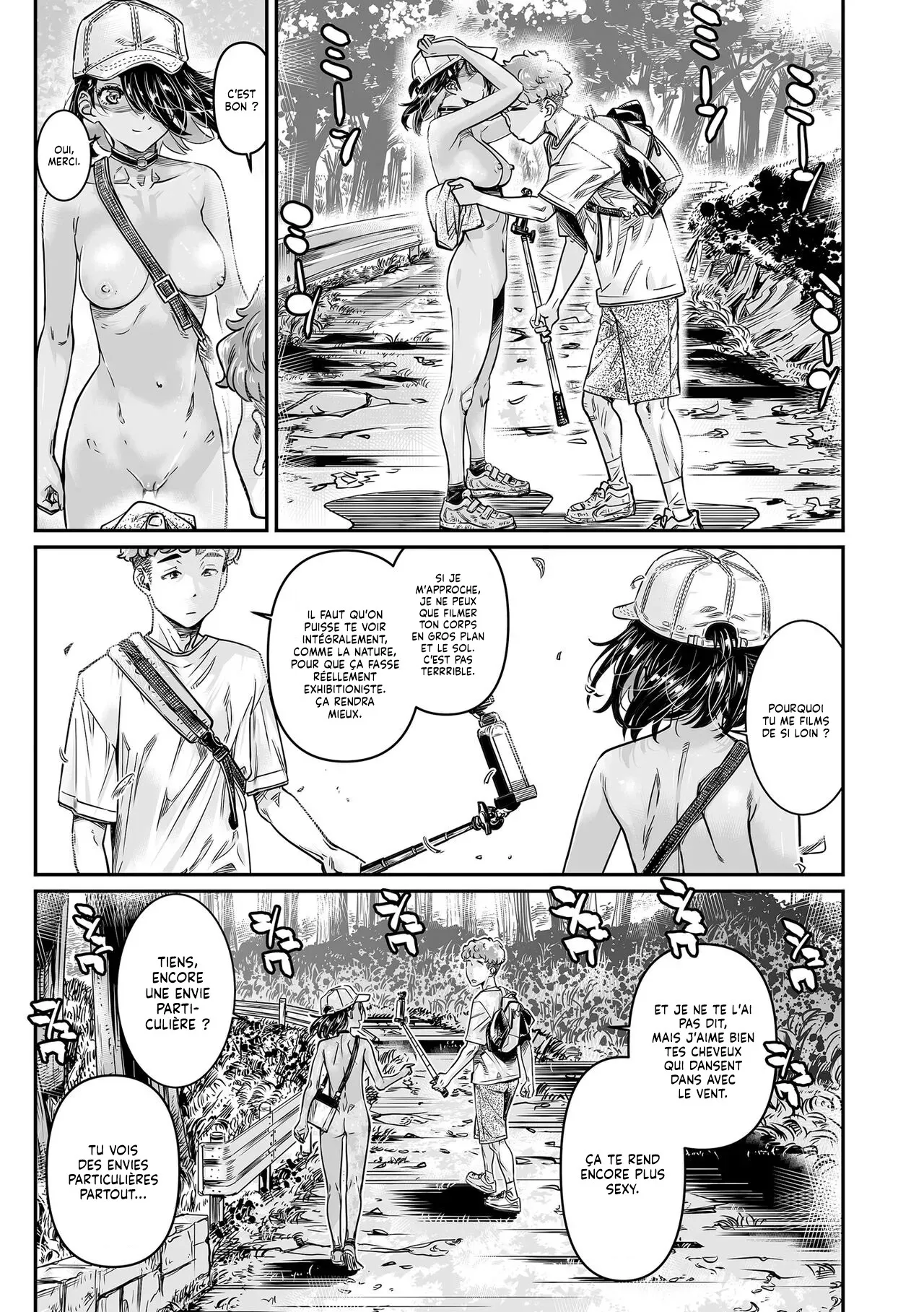 [Burning Shimai (MARUTA)] Hiyake no Zenra Girl wa, Doutei o Sotsugyou shita bakari no Senpai ni Hamedori saseru | Technique de Bronzage IRL, on fait l'Amour en se Filmant [French] [Lopxi] [Decensored] [Digital] изображение № 13