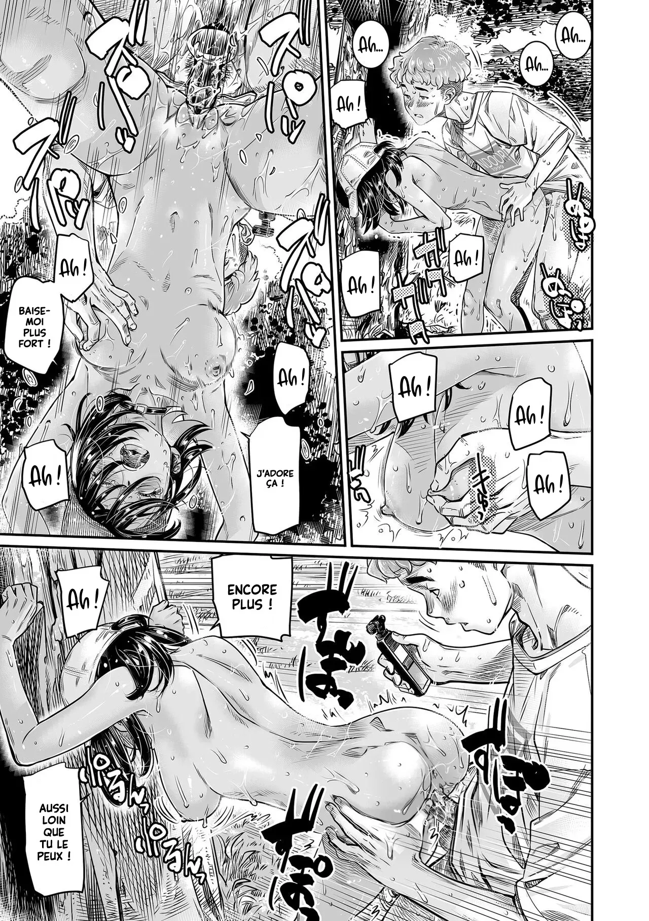 [Burning Shimai (MARUTA)] Hiyake no Zenra Girl wa, Doutei o Sotsugyou shita bakari no Senpai ni Hamedori saseru | Technique de Bronzage IRL, on fait l'Amour en se Filmant [French] [Lopxi] [Decensored] [Digital] изображение № 25