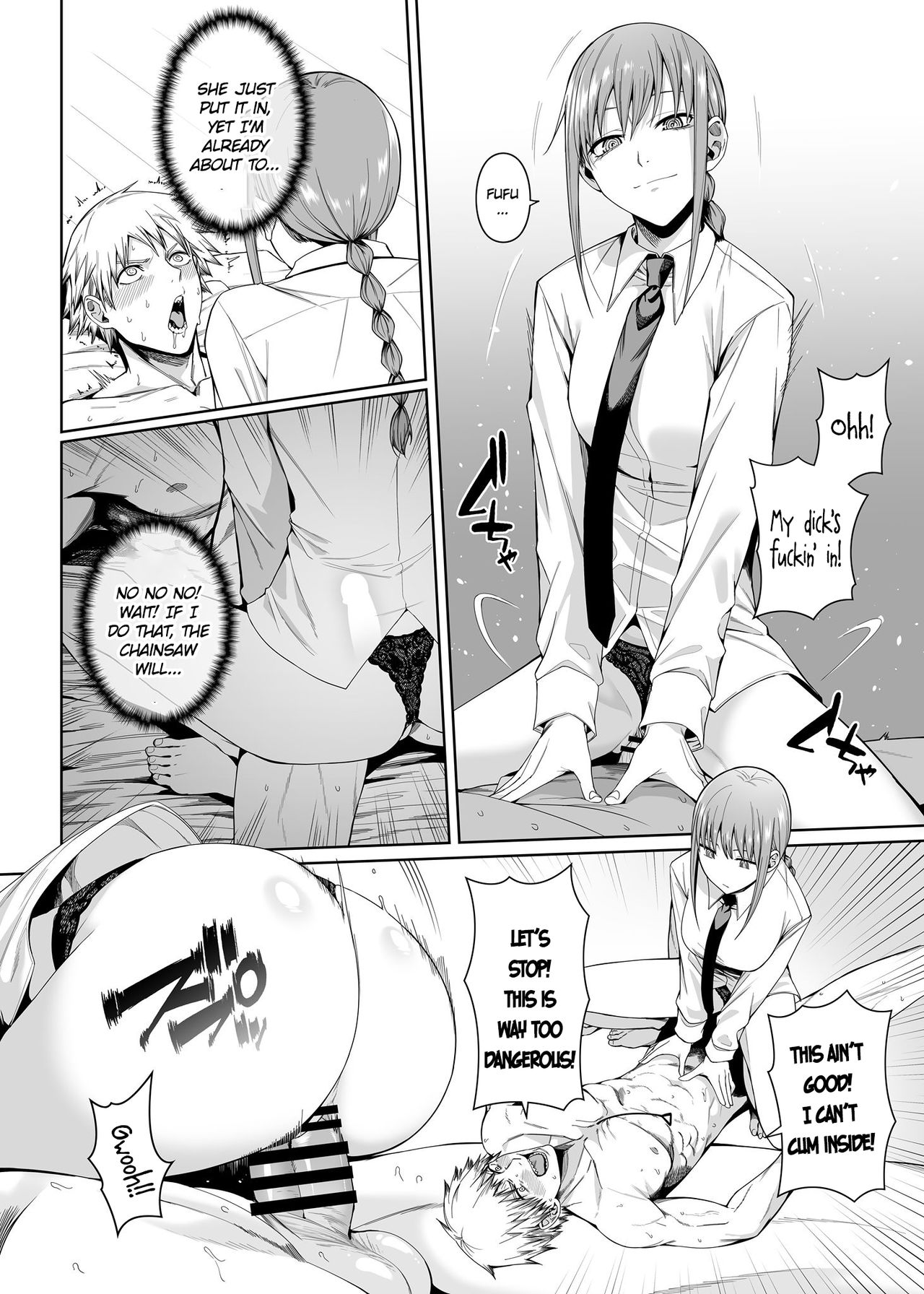 (FF36) [Bad Mushrooms (Chicke III)] Kusarinoko Katsurei | Chainsaw Circumcision (Chainsaw Man) [English] [Digital] [Sample] numero di immagine  9