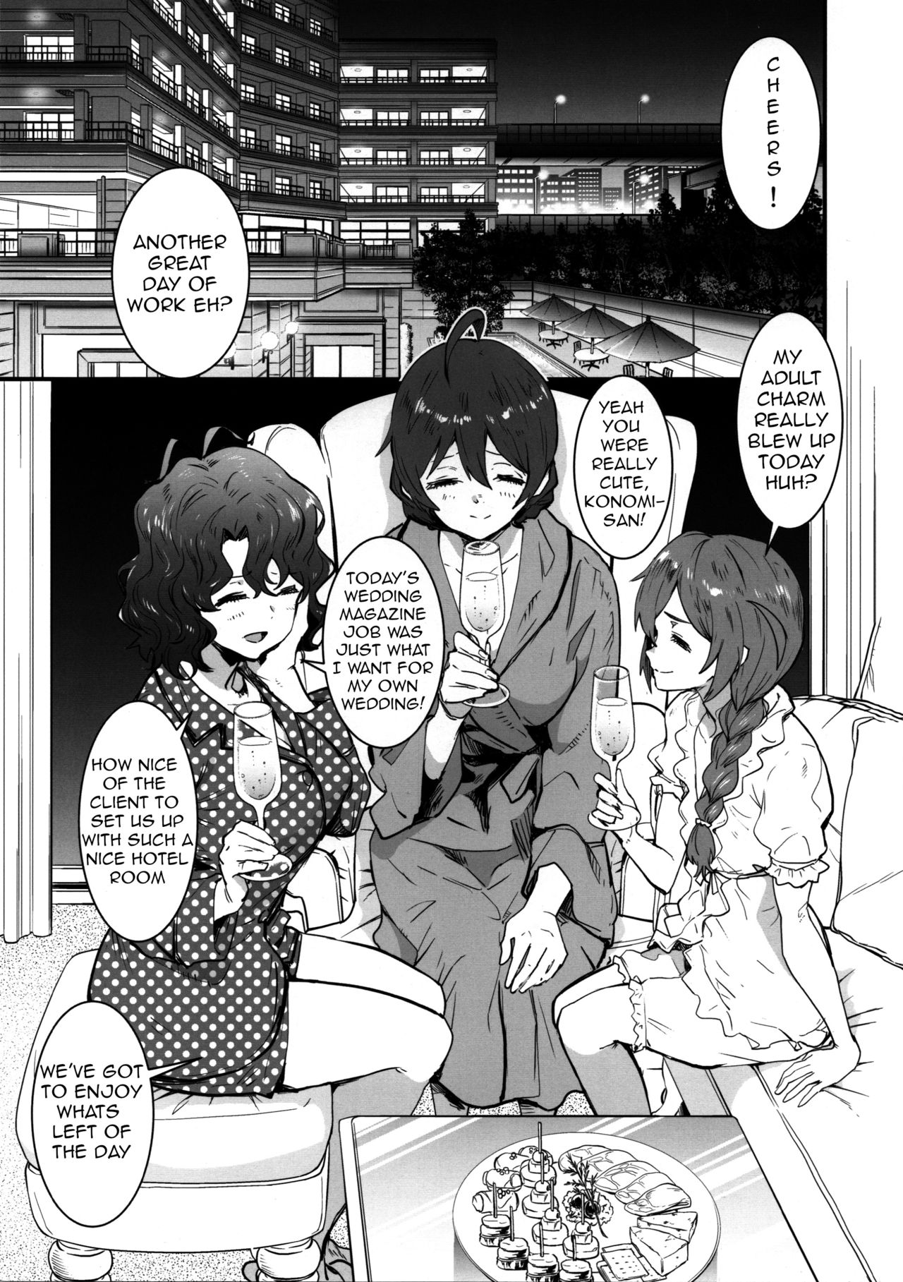 (C96) [Manga Super (Nekoi Mie)] OYOME SAMBA (THE IDOLM@STER MILLION LIVE!) [English] [Benchp] 2eme image