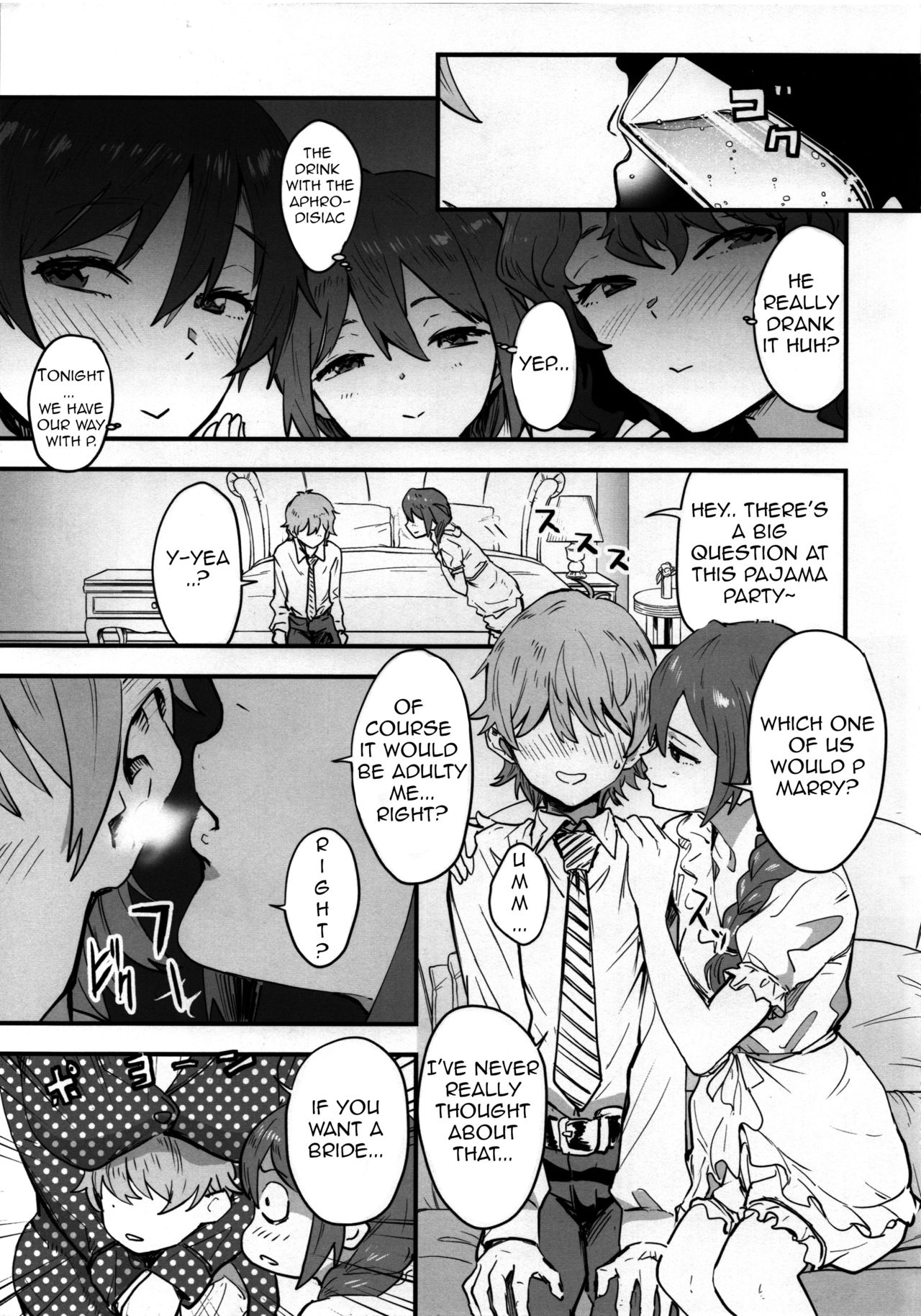 (C96) [Manga Super (Nekoi Mie)] OYOME SAMBA (THE IDOLM@STER MILLION LIVE!) [English] [Benchp] 4eme image