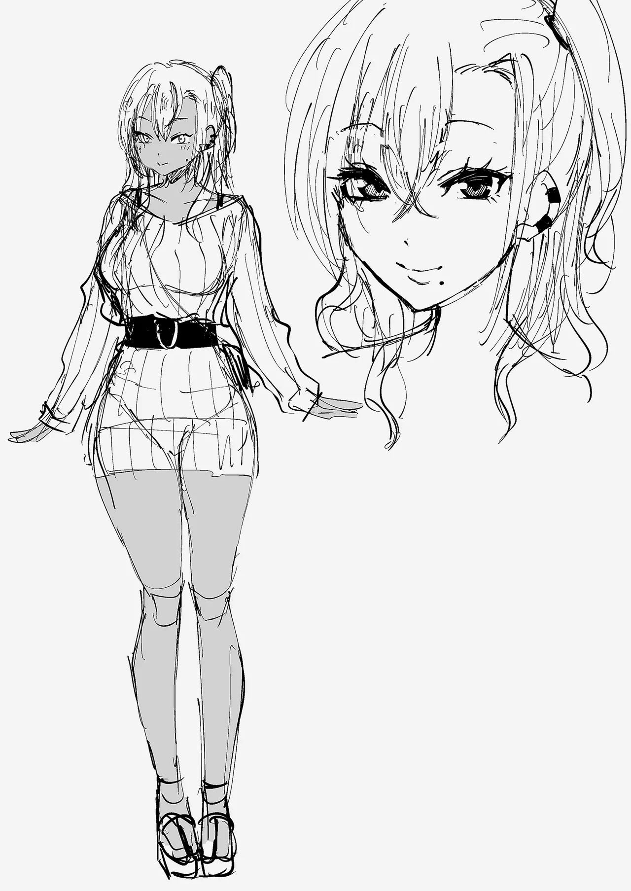 [Kurohamya (Kurosu)] Kurogal Men-esthe Jou ga Yarasetekureru Hanashi｜男士美容店黑辣妹的極上按摩服務 [Chinese] [Digital] image number 3