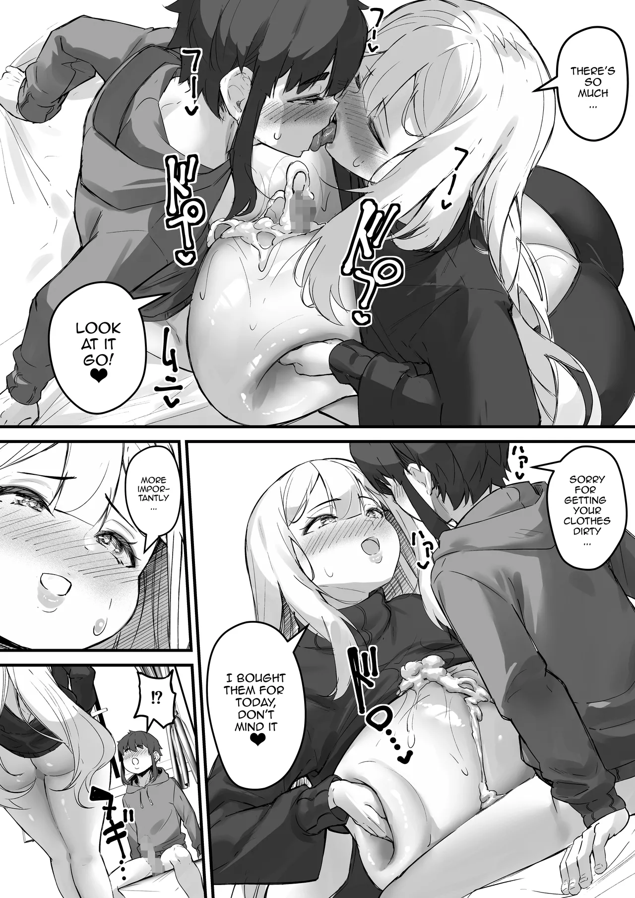 [Baku-π-dou (Kuchi VE)] 2m no Toshishita Kanojo / My 2-Meter-Tall Younger Girlfriend [English] {Doujins.com} 图片编号 32