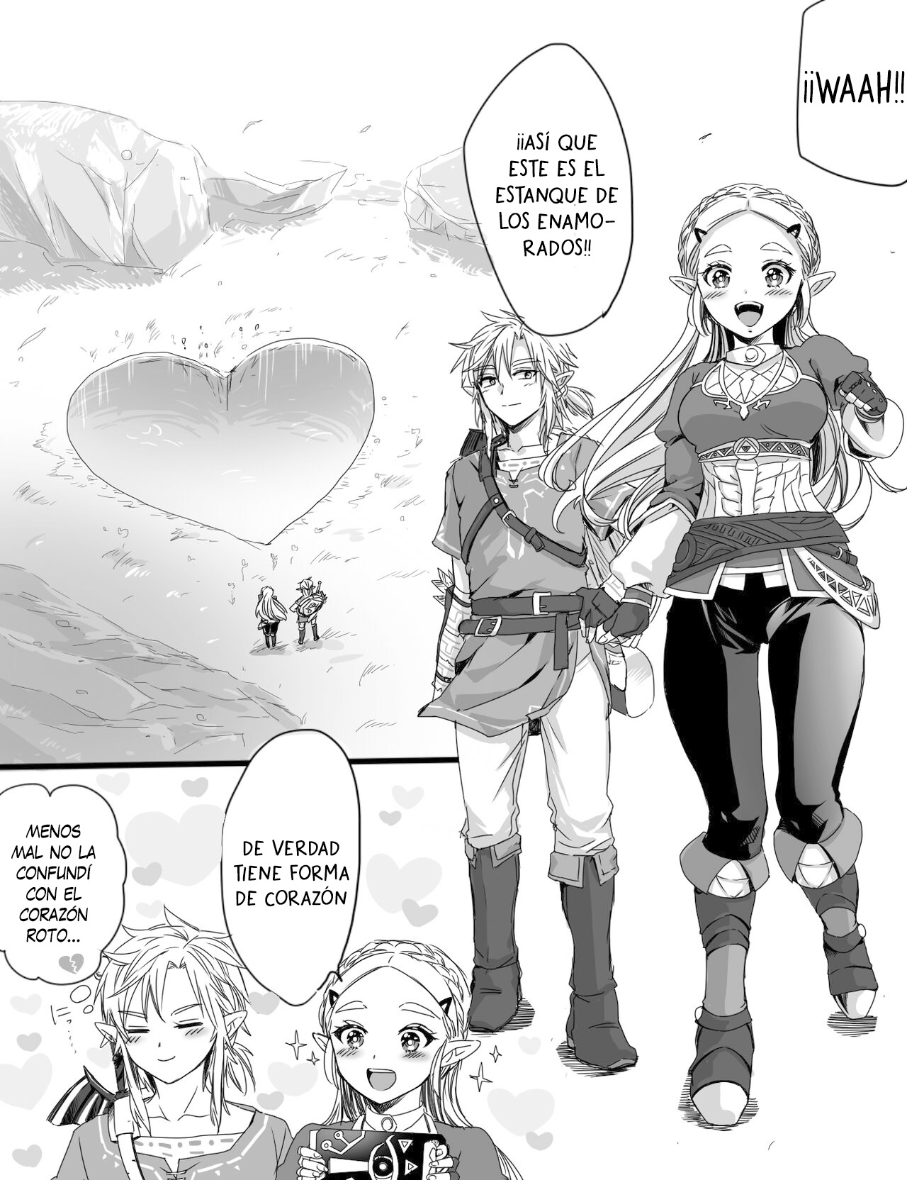 [Wasabi] Love Pond Power - El Poder del Estanque de los Enamorados (The Legend of Zelda) [Español] [Traducciones necesarias] 画像番号 2