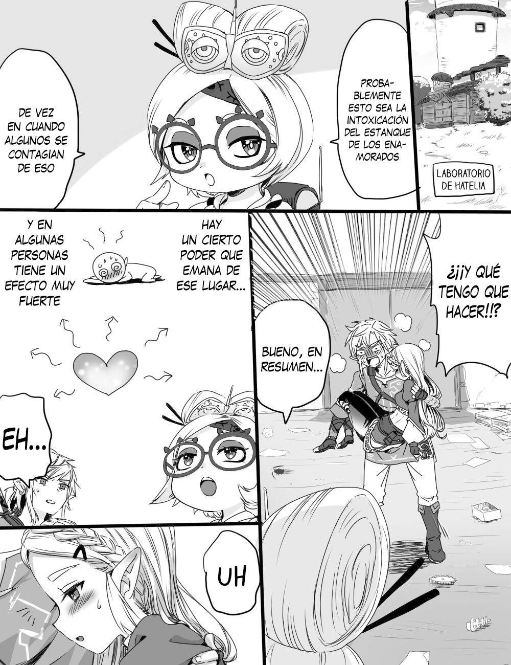 [Wasabi] Love Pond Power - El Poder del Estanque de los Enamorados (The Legend of Zelda) [Español] [Traducciones necesarias] 画像番号 4