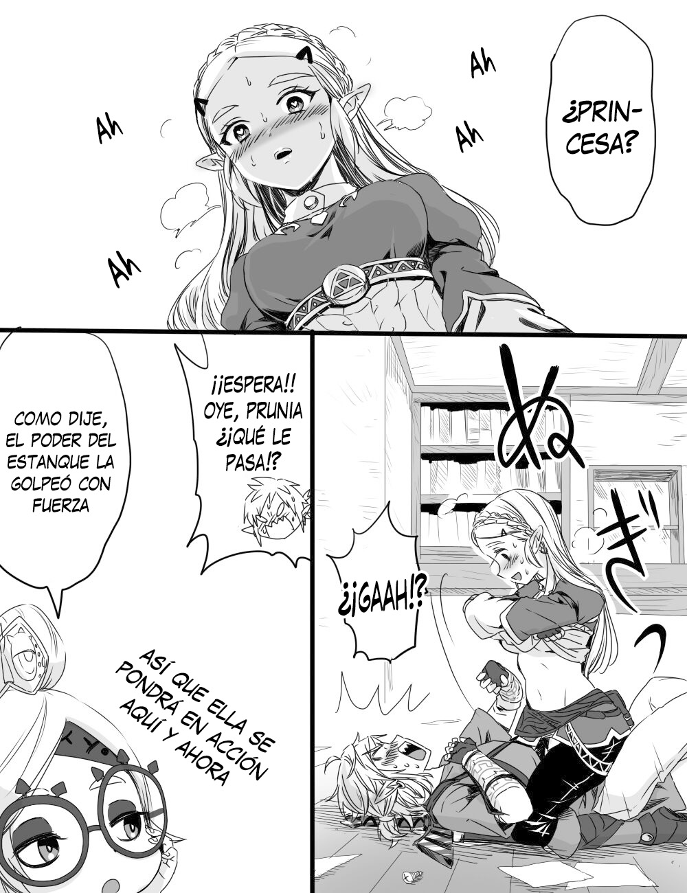 [Wasabi] Love Pond Power - El Poder del Estanque de los Enamorados (The Legend of Zelda) [Español] [Traducciones necesarias] 画像番号 6