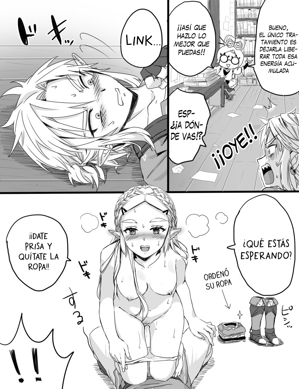 [Wasabi] Love Pond Power - El Poder del Estanque de los Enamorados (The Legend of Zelda) [Español] [Traducciones necesarias] 画像番号 7