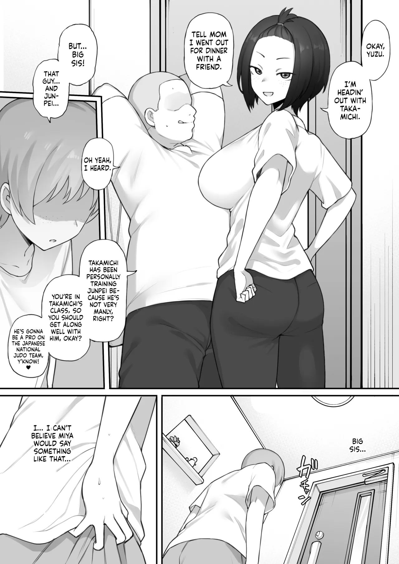 [Terasu MC] Cock That Makes Tomboy Sisters Tap Out [English] [Tekkamaki] 图片编号 11