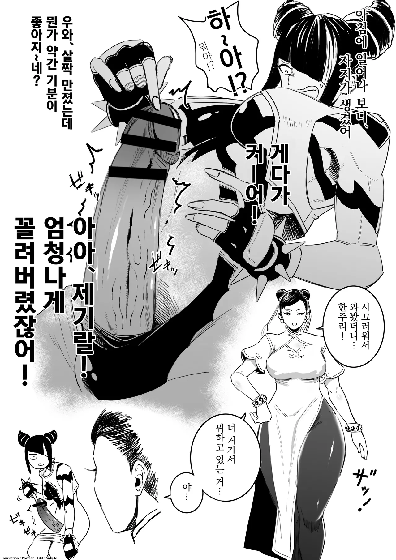 [Chiyo Mako] TNK o Tanoshimu Juri-chan (Street Fighter) [Korean] 图片编号 1