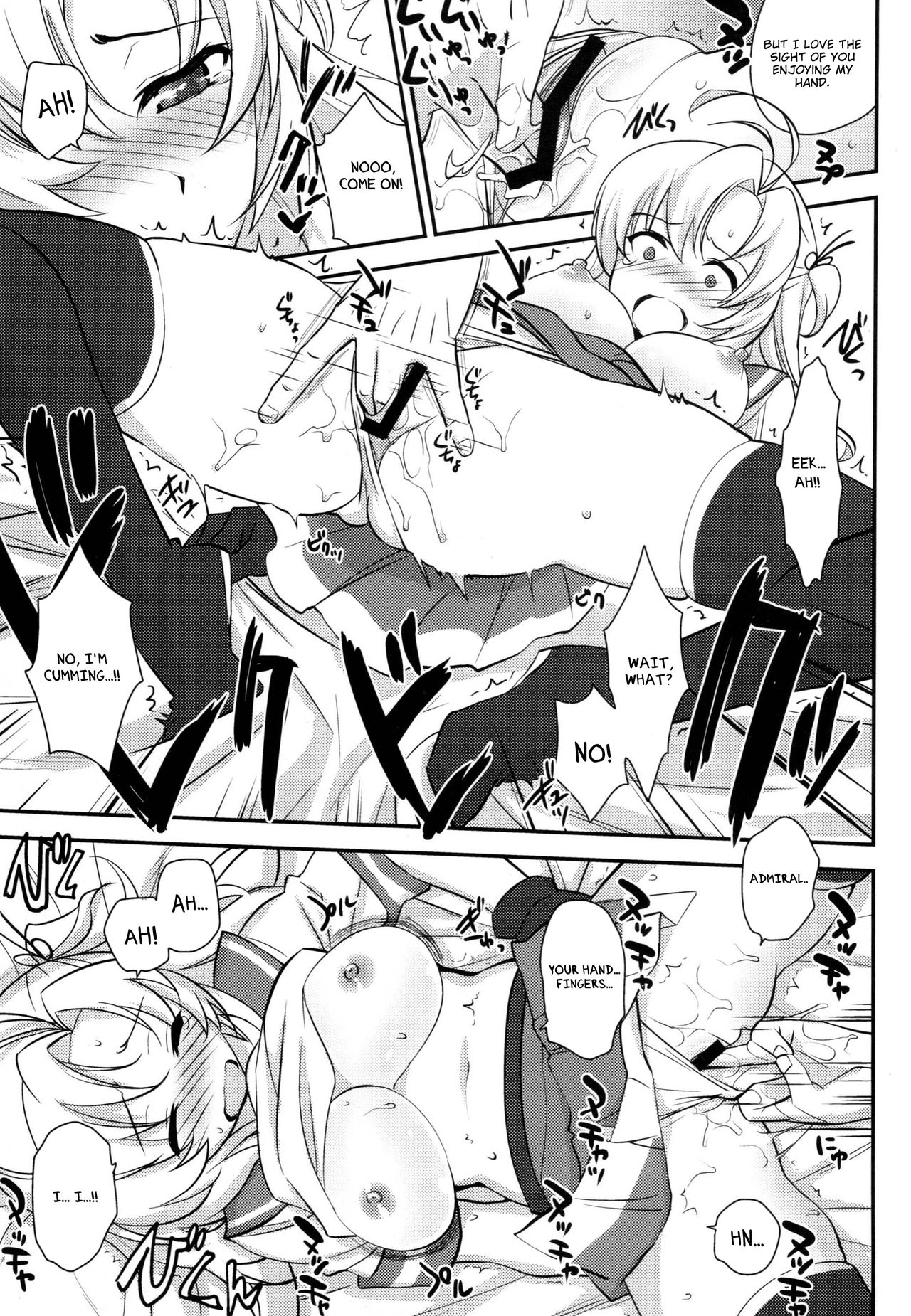 (Zettai Kaiiki Nagoya Ensei) [Kitsune (Tachikawa Negoro)] Daijoubu? Tsukarete naai? Jaa Kinugasa-san to Ecchi Shiyo ♥ | You okay? Are you tired? No? Then let's have sex! ♥ (Kantai Collection -KanColle-) [English] [FeeedTL] 画像番号 14