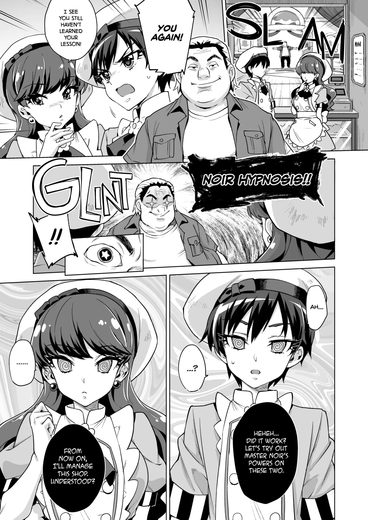 [Muchakai (Mucha)] Pakopako Saimin Patisserie | Smack Smack Hypnotism Patisserie (Kirakira PreCure a la Mode) [English] {2d-market.com} [Decensored] [Digital] imagen número 4