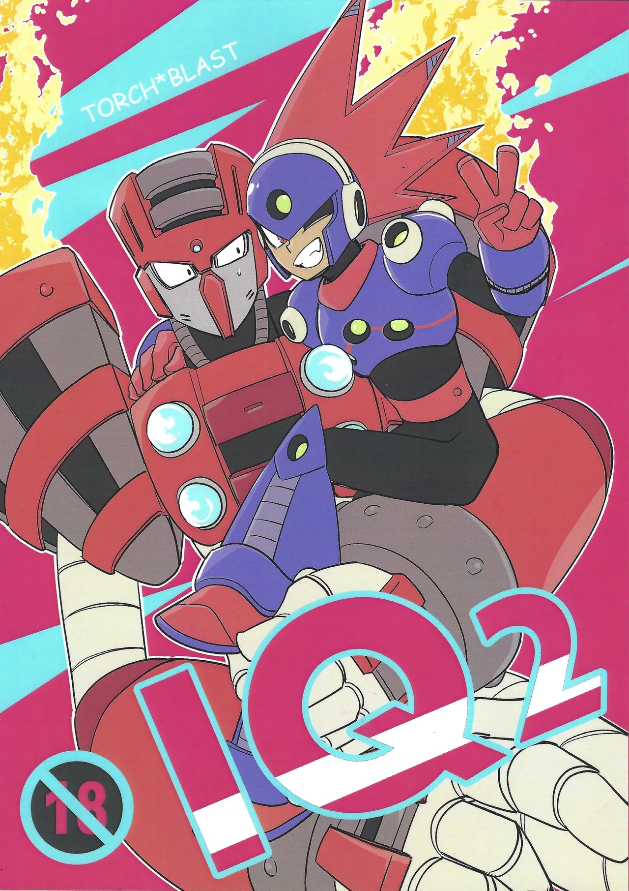 [Osova (Sobayu)] IQ2 (Mega Man 11) Bildnummer 1