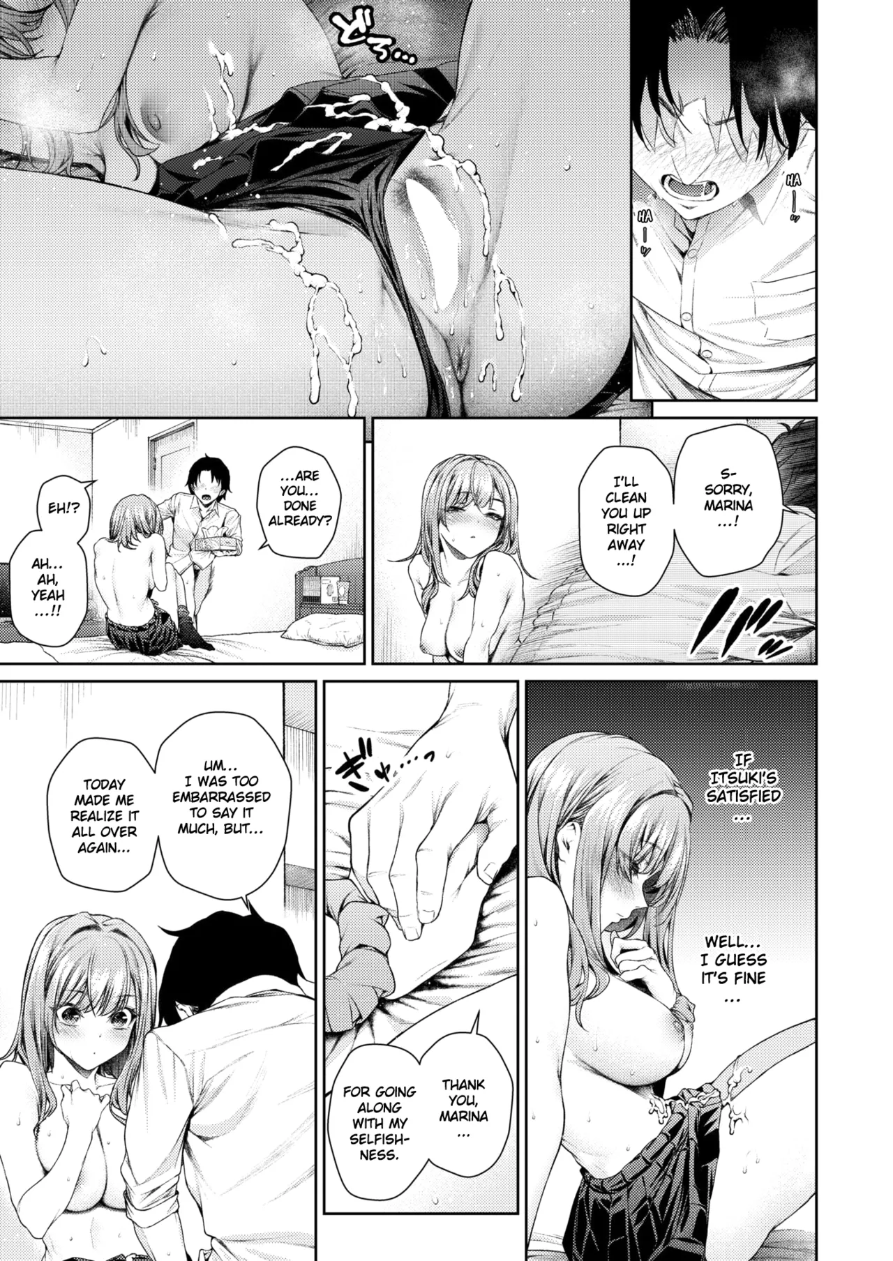 [Mikuni Mizuki] Izumi Marina wa Hatsuiku ga Yosugiru | Izumi Marina’s Stunning Figure (COMIC Kairakuten BEAST 2025-08) [English] [Eduardo H] [Digital] numero di immagine  22