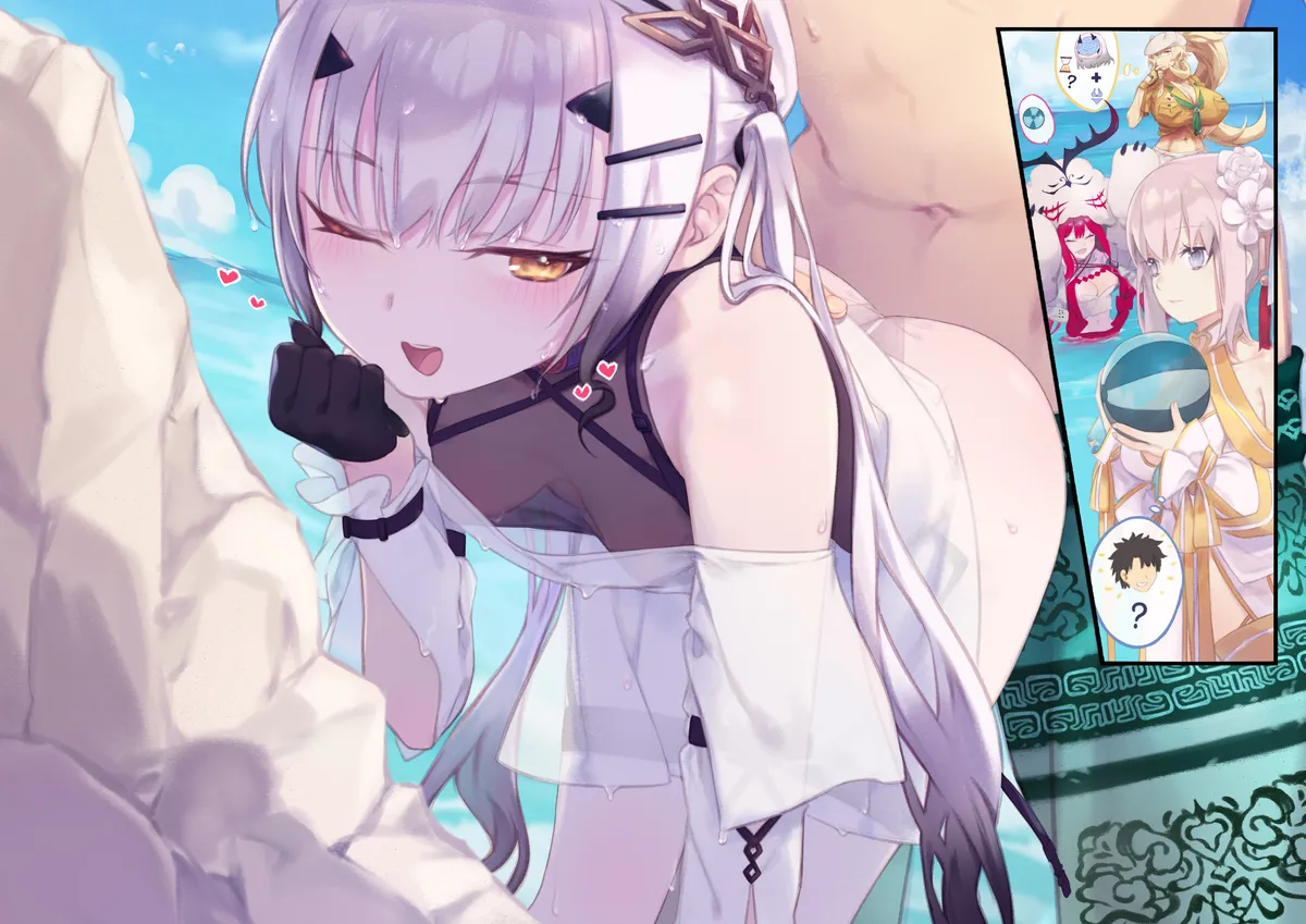 [  tojo-nojomi tojo-nojomi ][🔞🏖️*ﾉωﾉ)🤍💛❤💙[ fate grand order ) image number 1