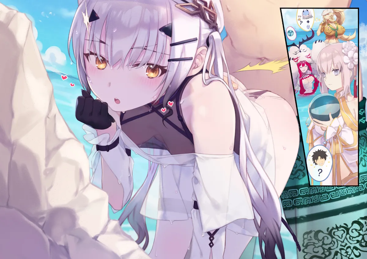 [  tojo-nojomi tojo-nojomi ][🔞🏖️*ﾉωﾉ)🤍💛❤💙[ fate grand order ) image number 2