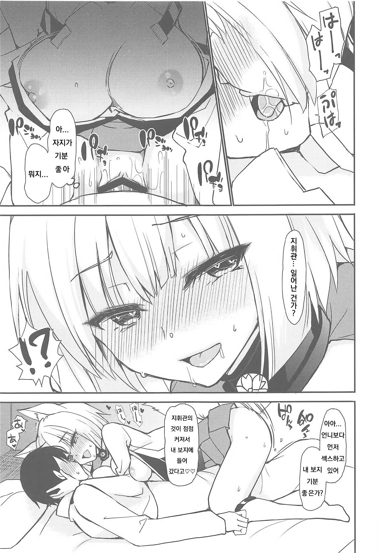 (C95) [PigPanPan (Ikura Nagisa)] Byouko Shimai (Azur Lane) [Korean] Bildnummer 8