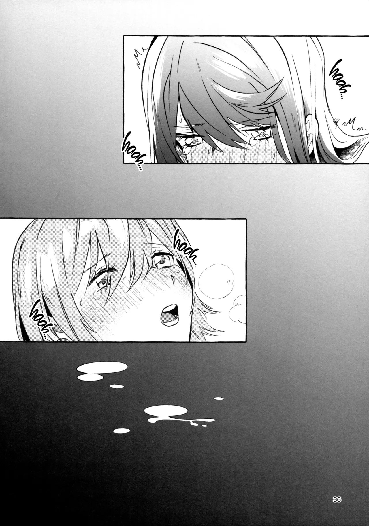 (Girls Love Festival 27) [chabochaboseinikuten (chabo)] Gaman Shinakute Iinda yo | No Need to Hold Back! (Shoujo Kageki Revue Starlight) [English] image number 35