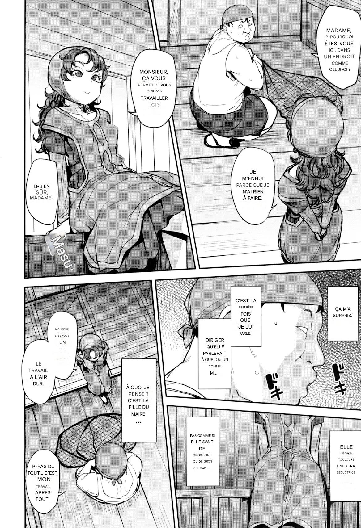 (C104) [North70 (Nanao Yukiji)] Amimoto no Musume Maribel Saimin Choukyou III (Dragon Quest VII) [French] 画像番号 6