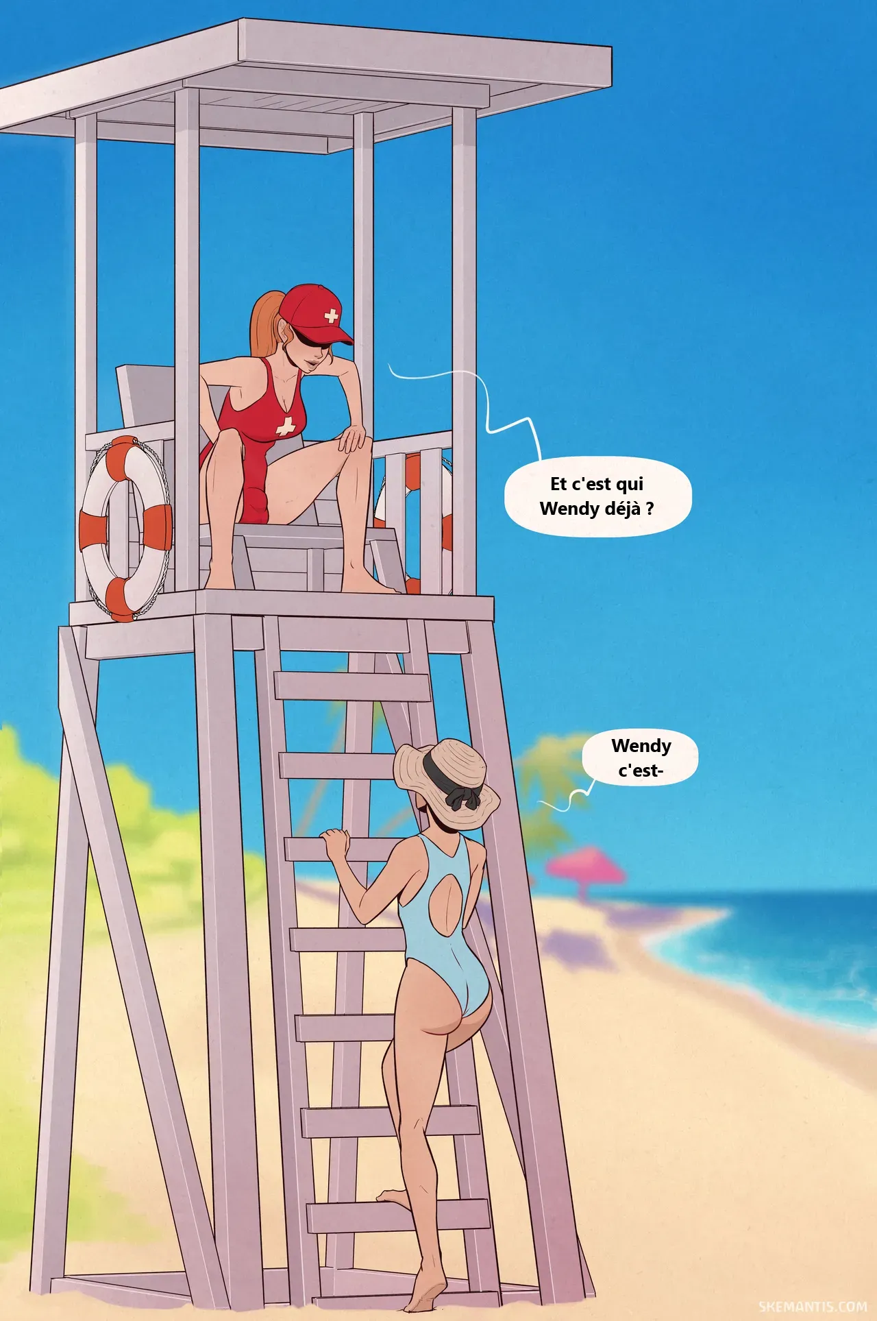 [Skemantis] Tyler at the beach (French translation) image number 4