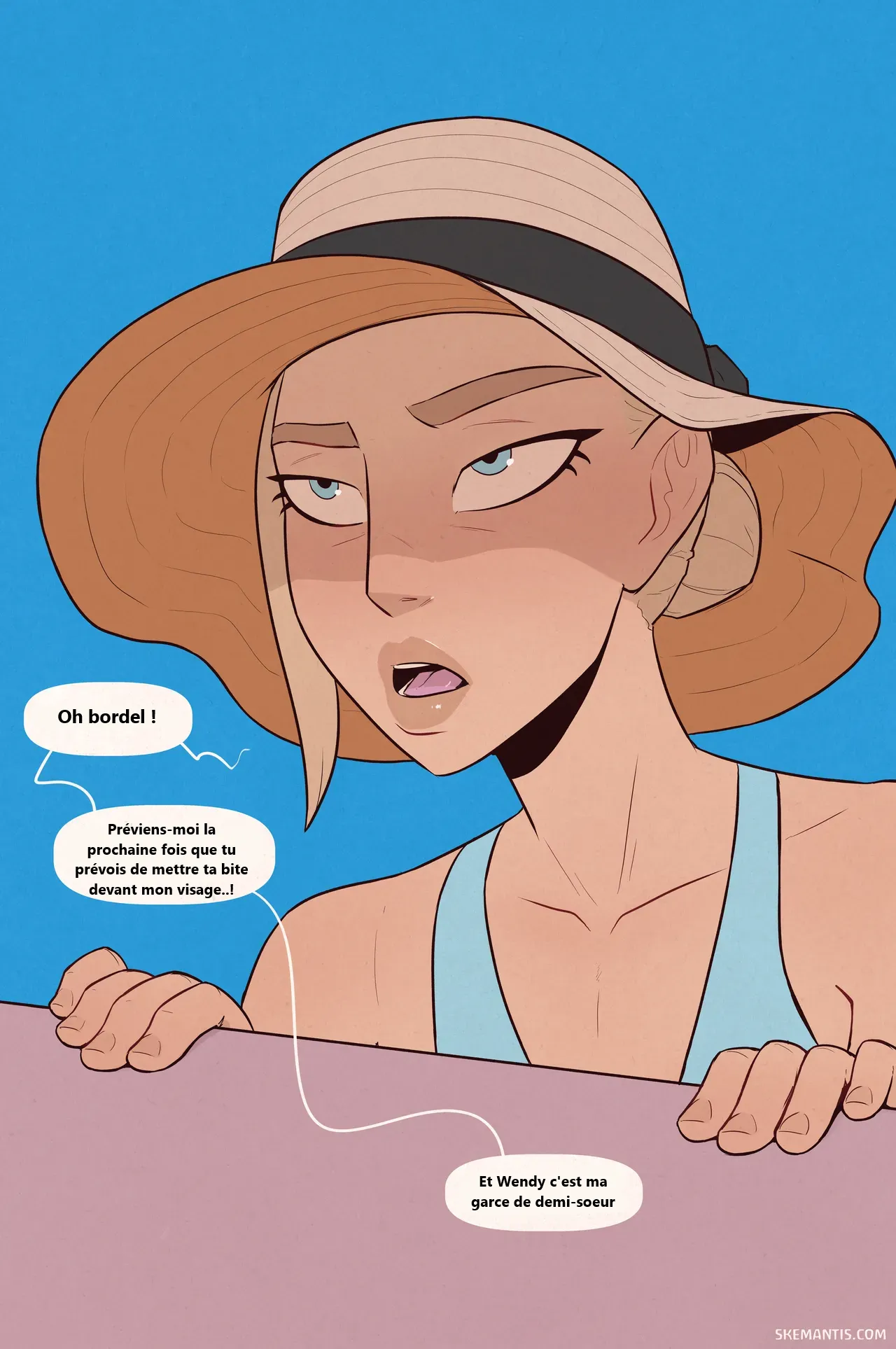 [Skemantis] Tyler at the beach (French translation) image number 7