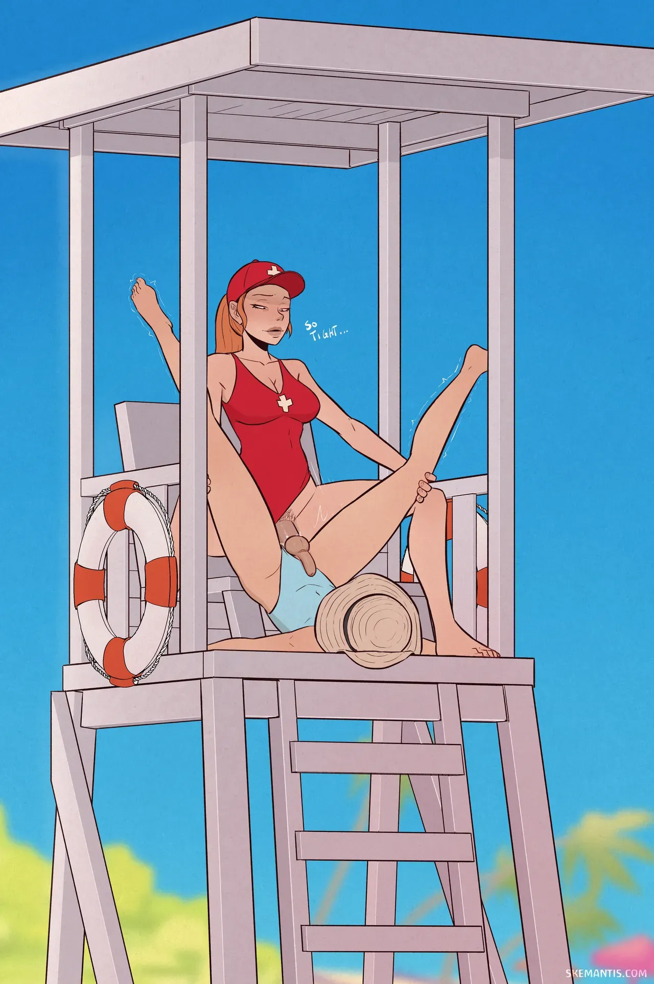 [Skemantis] Tyler at the beach (French translation) image number 21