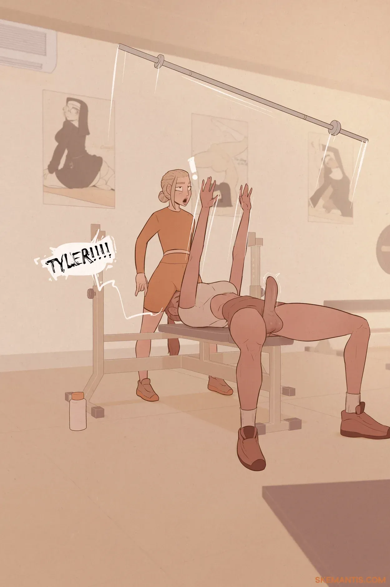 [Skemantis] Tyler at the gym (French translation) изображение № 12