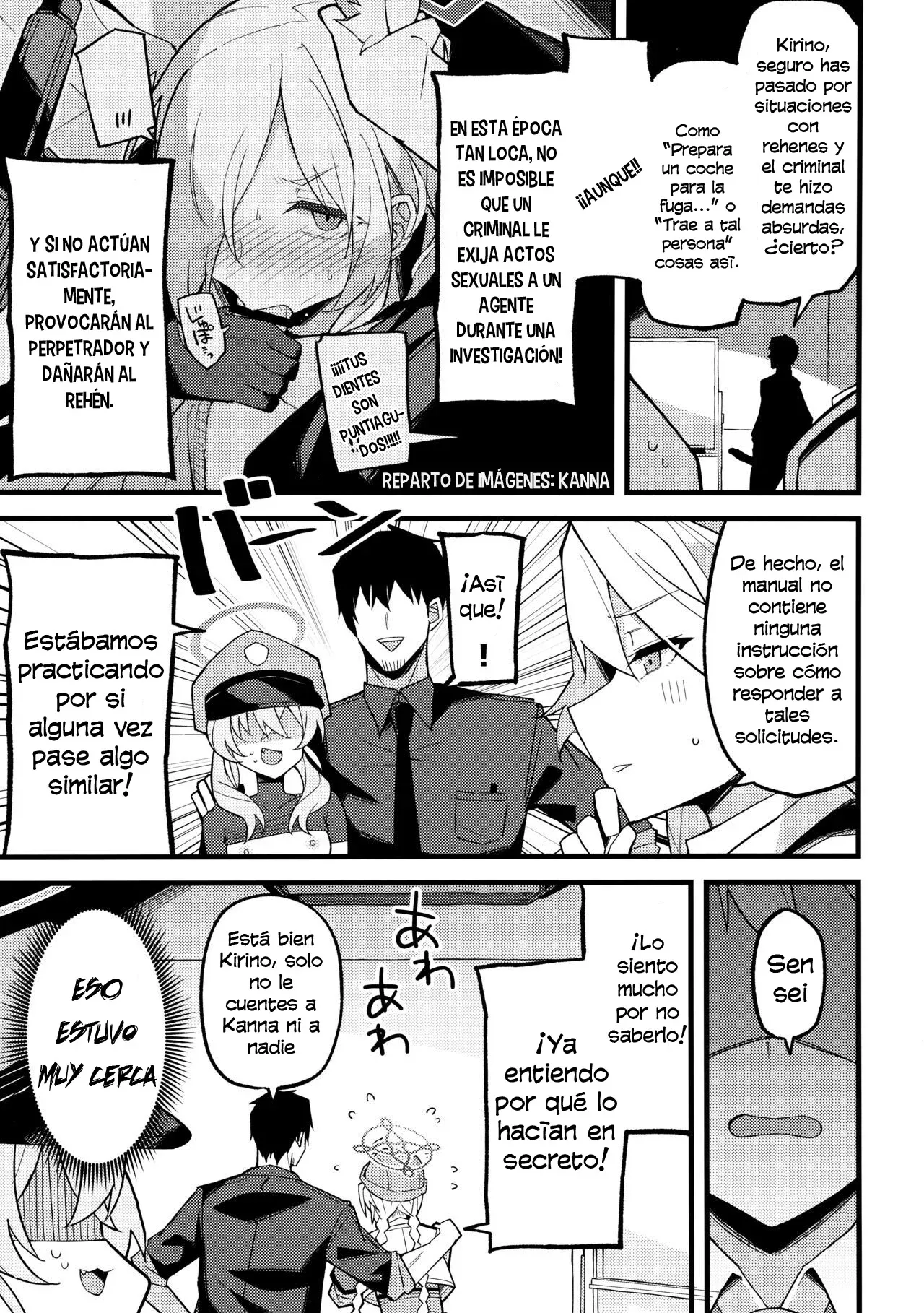 (C103) [Miracleburn (Himiya Zyo-zu)] Kore Wa…Kivotos No Heiwa O Mamoru Tame Nandesu!｜¡Esto es... para proteger la paz de Kivotos! (Blue Archive) [Spanish] [Cathal y sus panas = Cathal de Abydos] 画像番号 4