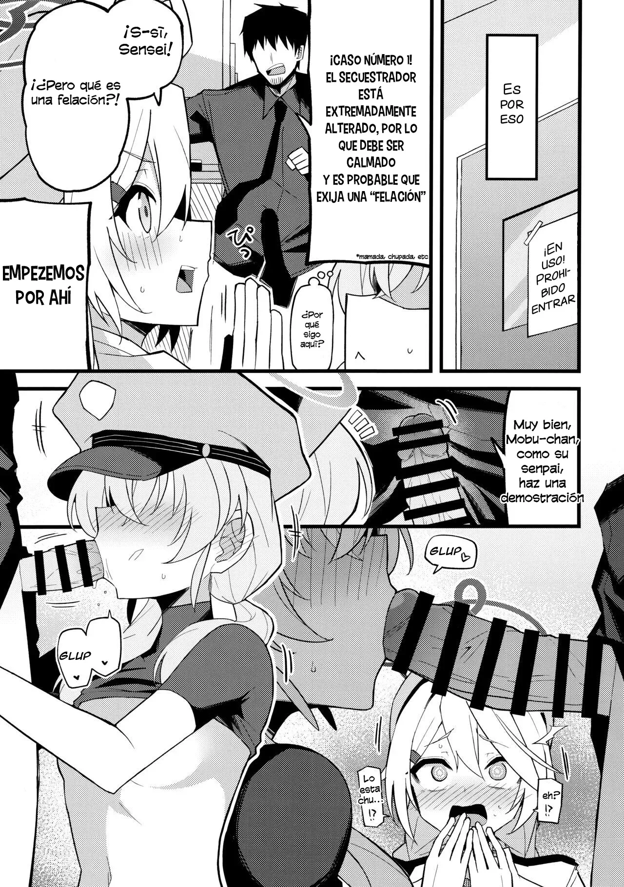 (C103) [Miracleburn (Himiya Zyo-zu)] Kore Wa…Kivotos No Heiwa O Mamoru Tame Nandesu!｜¡Esto es... para proteger la paz de Kivotos! (Blue Archive) [Spanish] [Cathal y sus panas = Cathal de Abydos] 画像番号 6