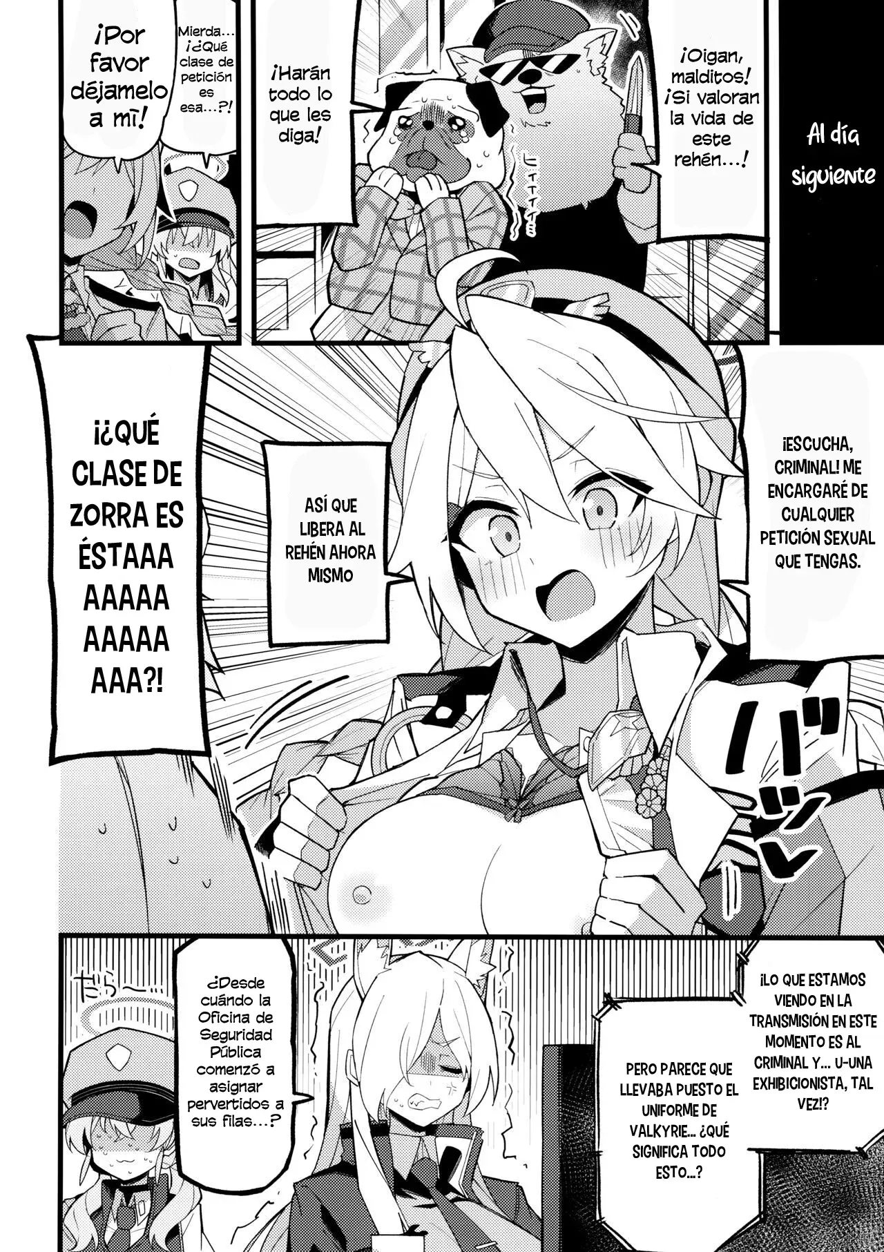 (C103) [Miracleburn (Himiya Zyo-zu)] Kore Wa…Kivotos No Heiwa O Mamoru Tame Nandesu!｜¡Esto es... para proteger la paz de Kivotos! (Blue Archive) [Spanish] [Cathal y sus panas = Cathal de Abydos] 画像番号 23