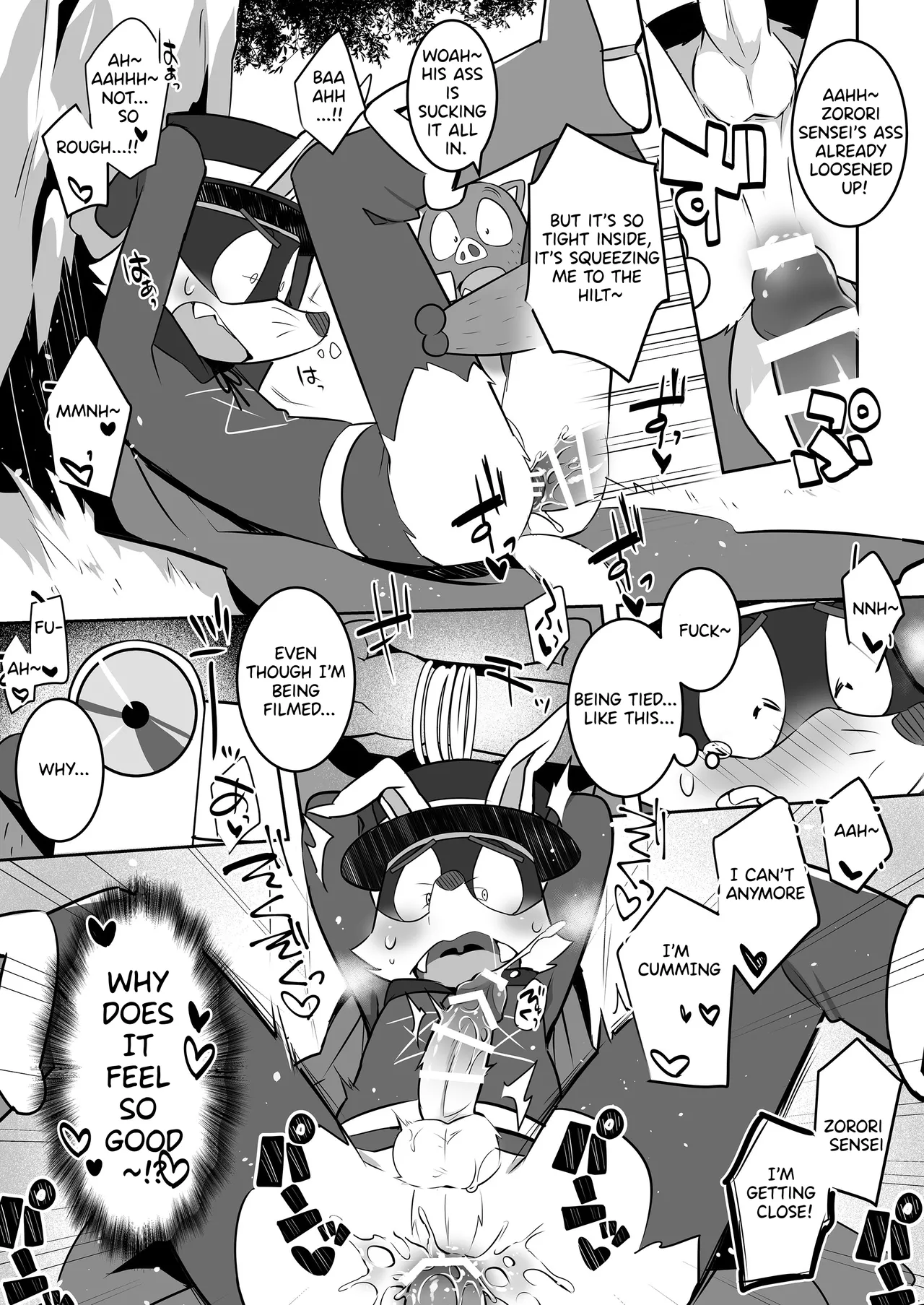 It's Zorori sensei's fault for being this pervy! изображение № 4