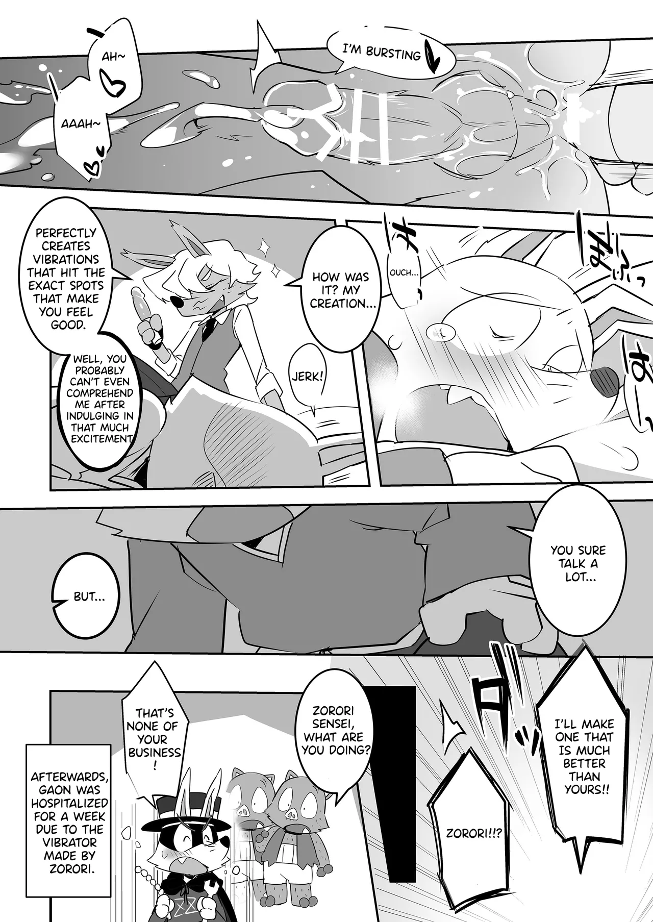 It's Zorori sensei's fault for being this pervy! изображение № 11