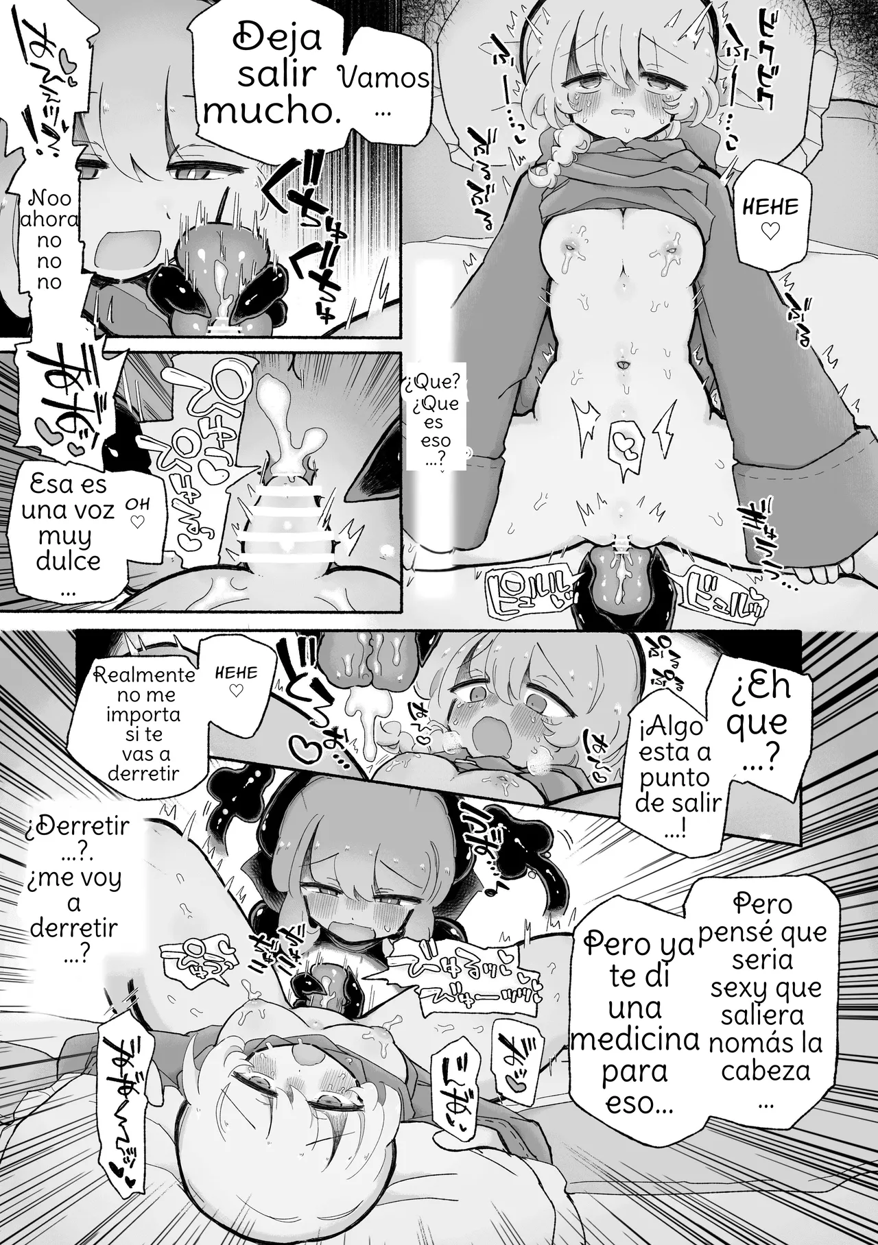 [Arijigoku (sandbox)] Onnanoko Yamete Zutto Issho ni Iyo ︱ Stop Being A Woman and Stay With Me Forever Spanish [Amaterasu] image number 23