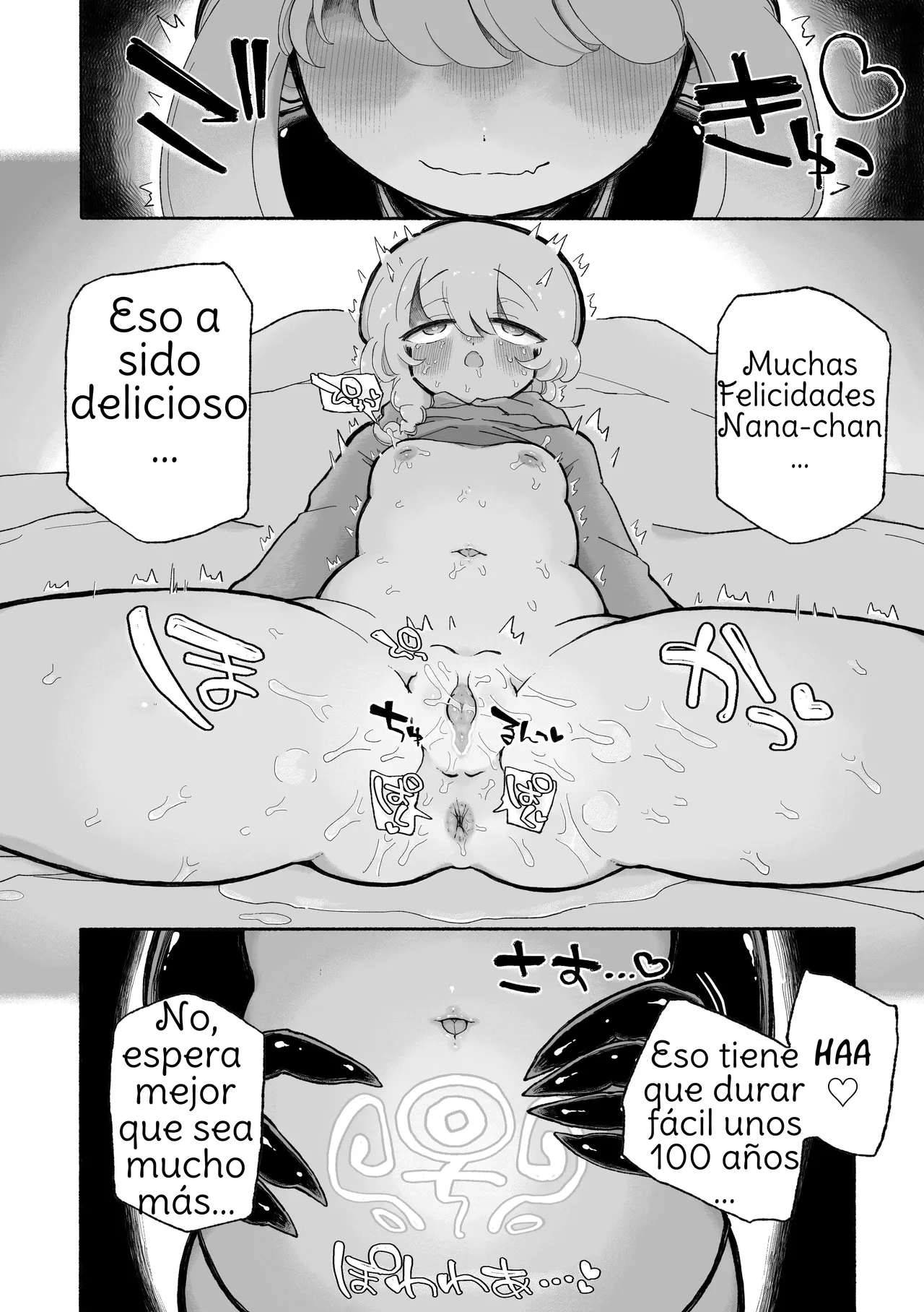 [Arijigoku (sandbox)] Onnanoko Yamete Zutto Issho ni Iyo ︱ Stop Being A Woman and Stay With Me Forever Spanish [Amaterasu] image number 38