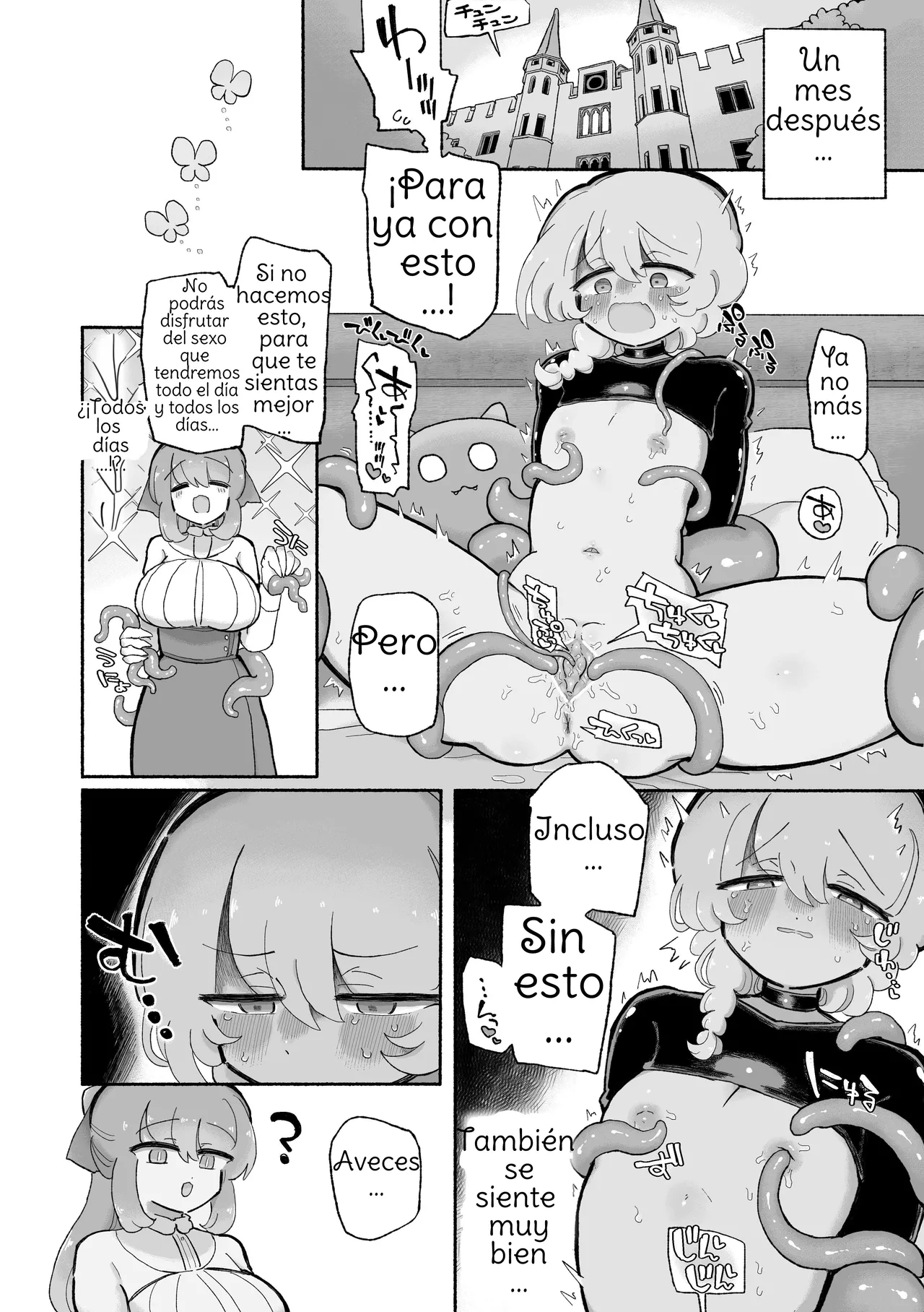 [Arijigoku (sandbox)] Onnanoko Yamete Zutto Issho ni Iyo ︱ Stop Being A Woman and Stay With Me Forever Spanish [Amaterasu] image number 40