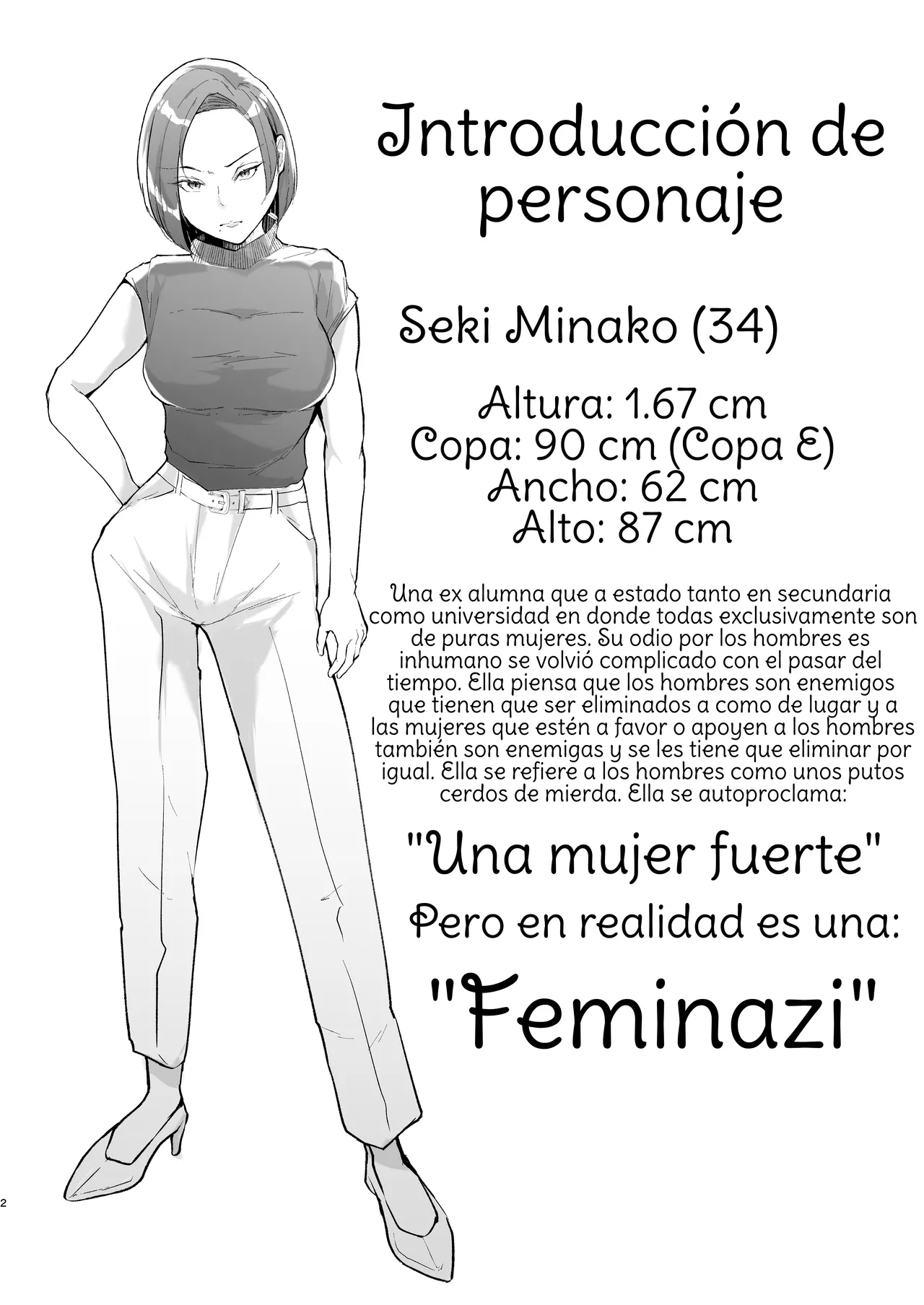 [FZ_ (Fujisaki Fujiko)] Tatoe futanari byou ni kakatta to shite mo kuso osu-domo to watashi wa chigau!   Even If I Got Infected By The Futanari Disease, I'm Different From All Those Shitty Men! [Spanish] {Amaterasu} imagen número 2