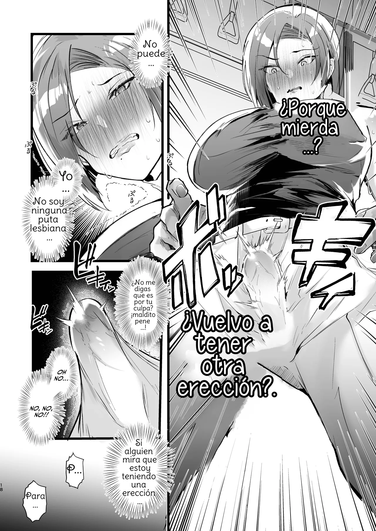 [FZ_ (Fujisaki Fujiko)] Tatoe futanari byou ni kakatta to shite mo kuso osu-domo to watashi wa chigau!   Even If I Got Infected By The Futanari Disease, I'm Different From All Those Shitty Men! [Spanish] {Amaterasu} imagen número 18