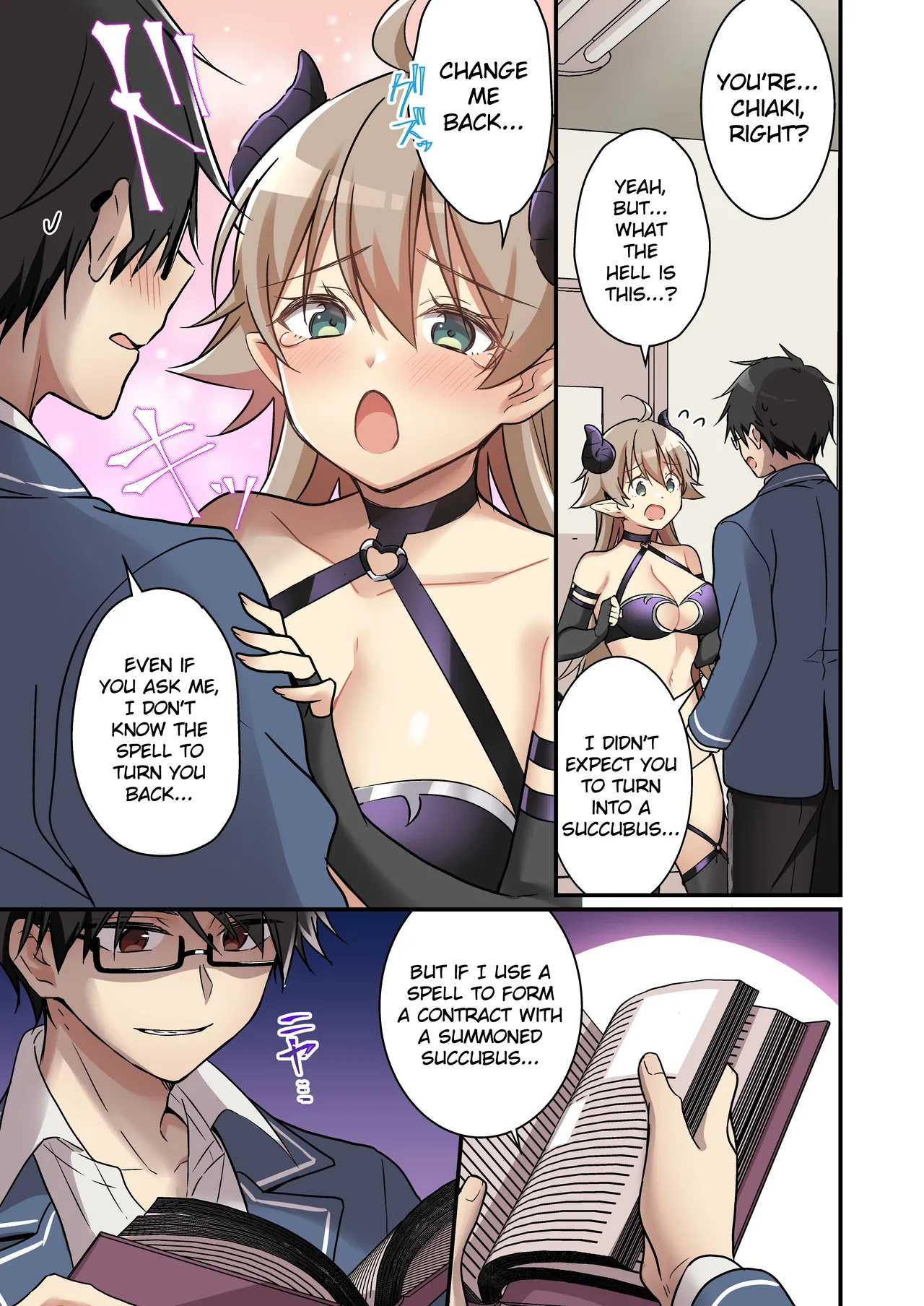 [TSF no F (NOMU)] Shoukan Sareta Succubus ga Boku da Nante Kiitenain desu kedo (Naki) | I Didn't Expect that I'D be the Summoned Succubus (cry) [English] [TheFrogManScans] 画像番号 6