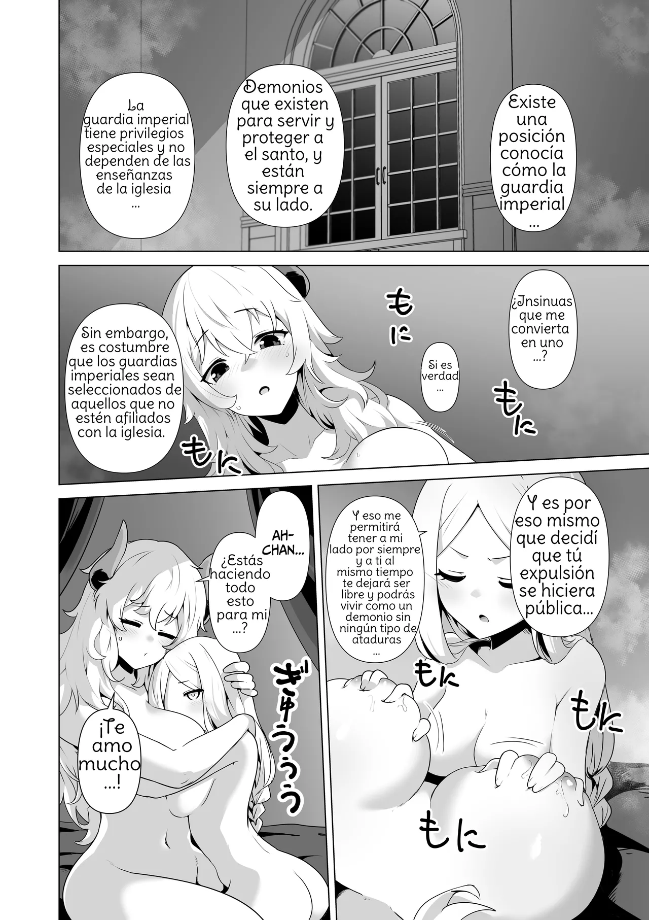 HASHIOKI (Otemoto)] Sono Karada de Sister wa Muri desho No Way She's A Nun With THAT Bod Spanish [Amaterasu] image number 44