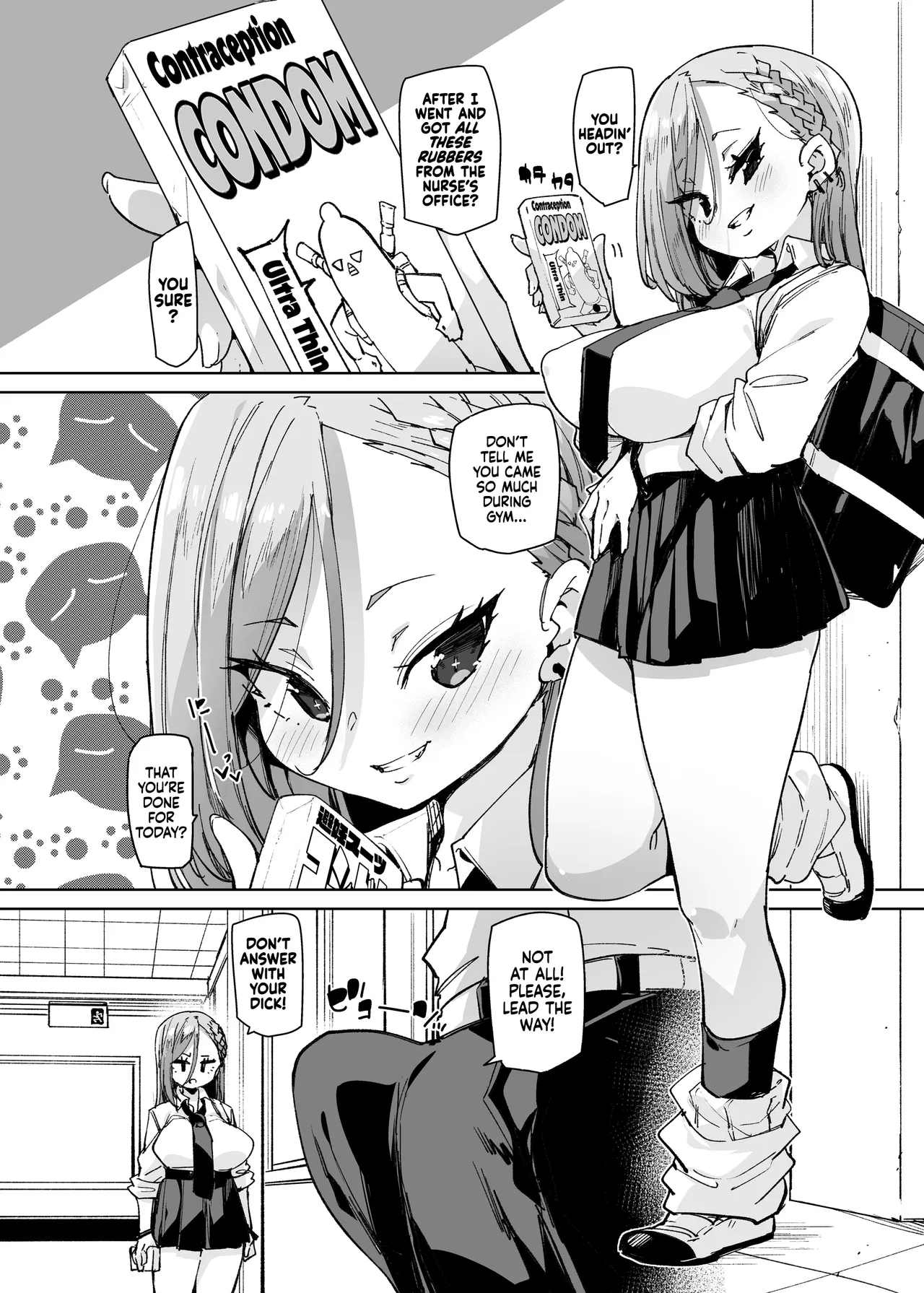 [Marui Don (Marui Maru)] Seishori Touban ja Nai noni Nuitekureru Gal - Shiro Gyaru ver | The Gyaru Who Gets You Off Even When She’s Not On Sex Relief Duty - White Edition [English] [Xzosk] image number 19