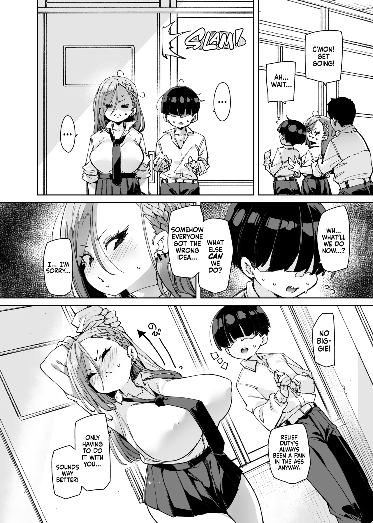 [Marui Don (Marui Maru)] Seishori Touban ja Nai noni Nuitekureru Gal - Shiro Gyaru ver | The Gyaru Who Gets You Off Even When She’s Not On Sex Relief Duty - White Edition [English] [Xzosk] image number 35