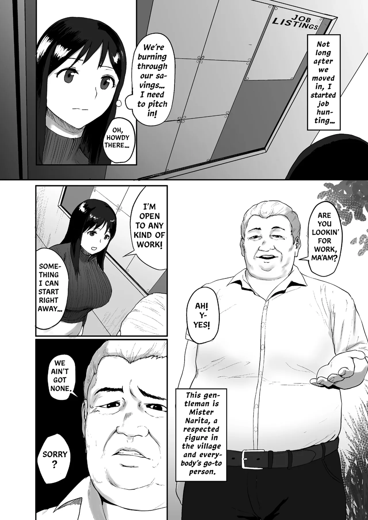 [Doushoku (Paio)] Haru Uri Mura ~Hitozuma wa Otto no Tame ni Karada o Sasageru~ | Prostitution Village - A wife Sells Her Body For Her Husband (ENGLISH) imagen número 4