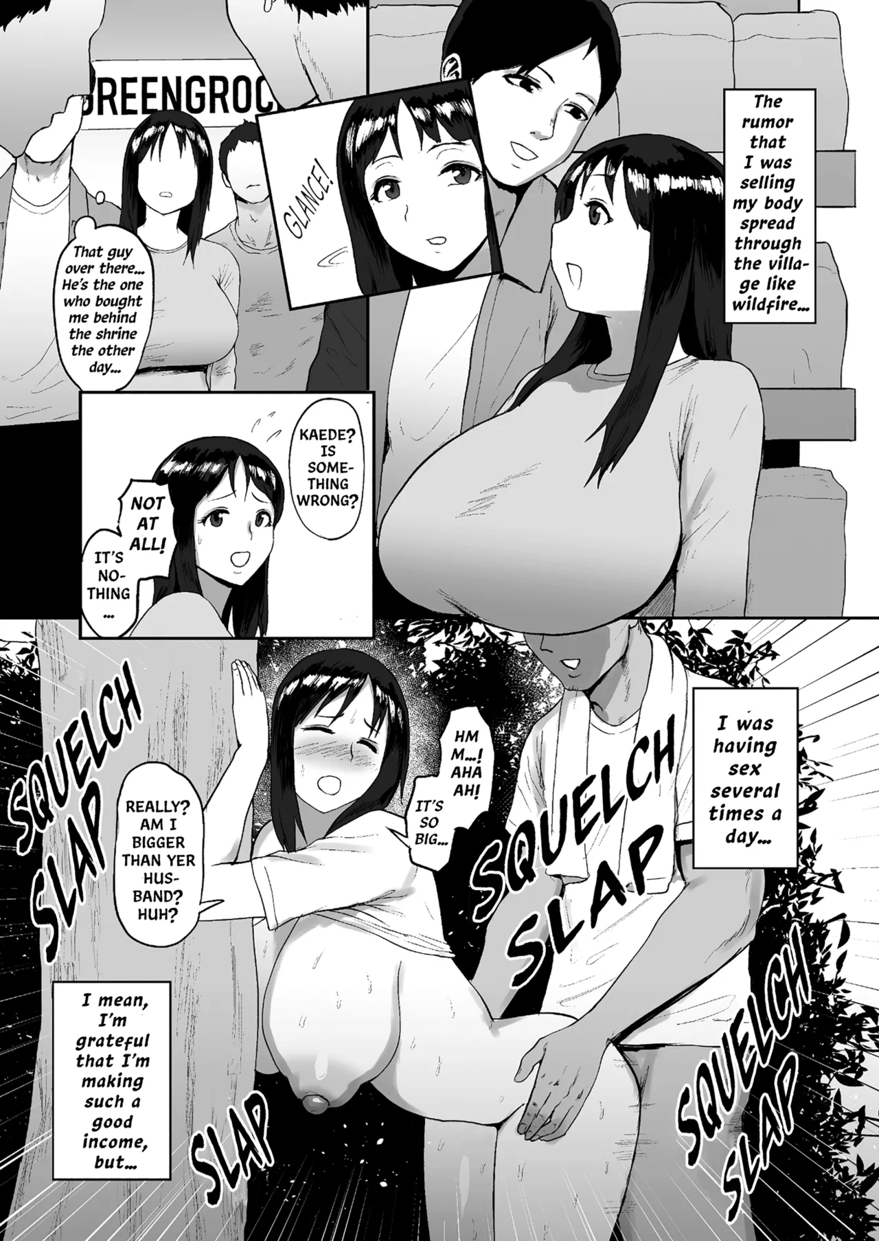 [Doushoku (Paio)] Haru Uri Mura ~Hitozuma wa Otto no Tame ni Karada o Sasageru~ | Prostitution Village - A wife Sells Her Body For Her Husband (ENGLISH) imagen número 19