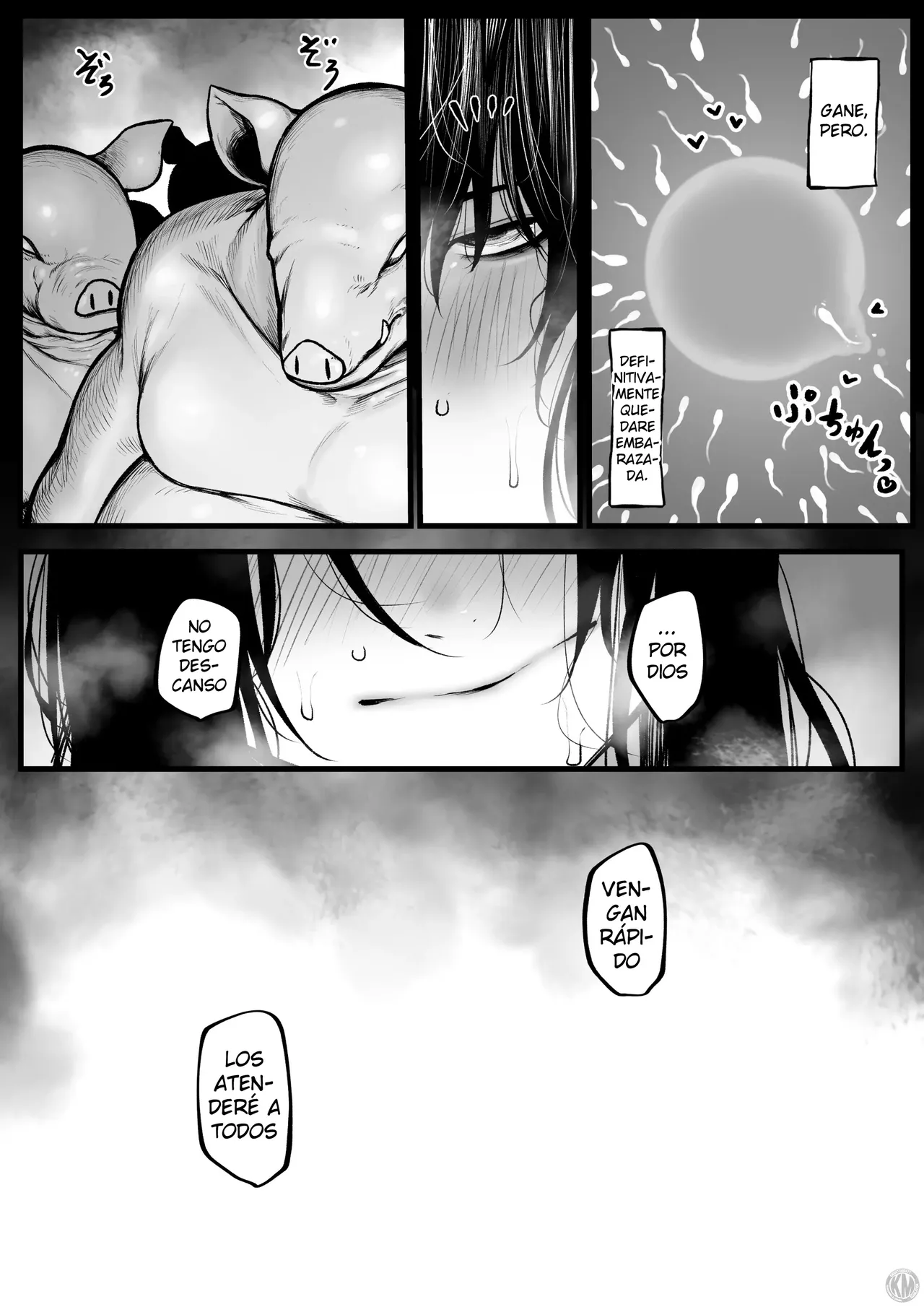 [Jury] Haraiya-san wa Haramibukuro ni Nanka Sarenai + Haraiya-san wa Haramibukuro ni Nanka Sarenai Haiboku Route Ban｜La Exorcista no se Convertirá en una Bolsa Embarazada + Ruta de la Derrota [Spanish] [KnightsMighty] image number 10