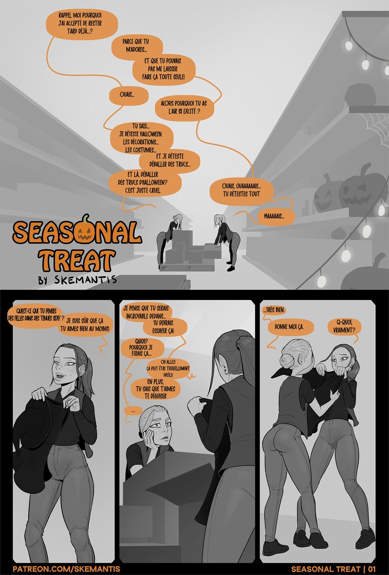 [Skemantis] Seasonal Treat (French translation) 图片编号 1