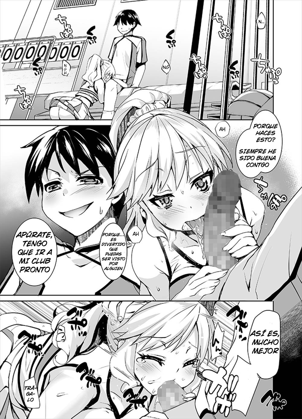 [tsxy (Kouki Kuu)] Joseika Kareshi o Hazukashimechae! [Spanish] [GenderBender Scans] Bildnummer 2