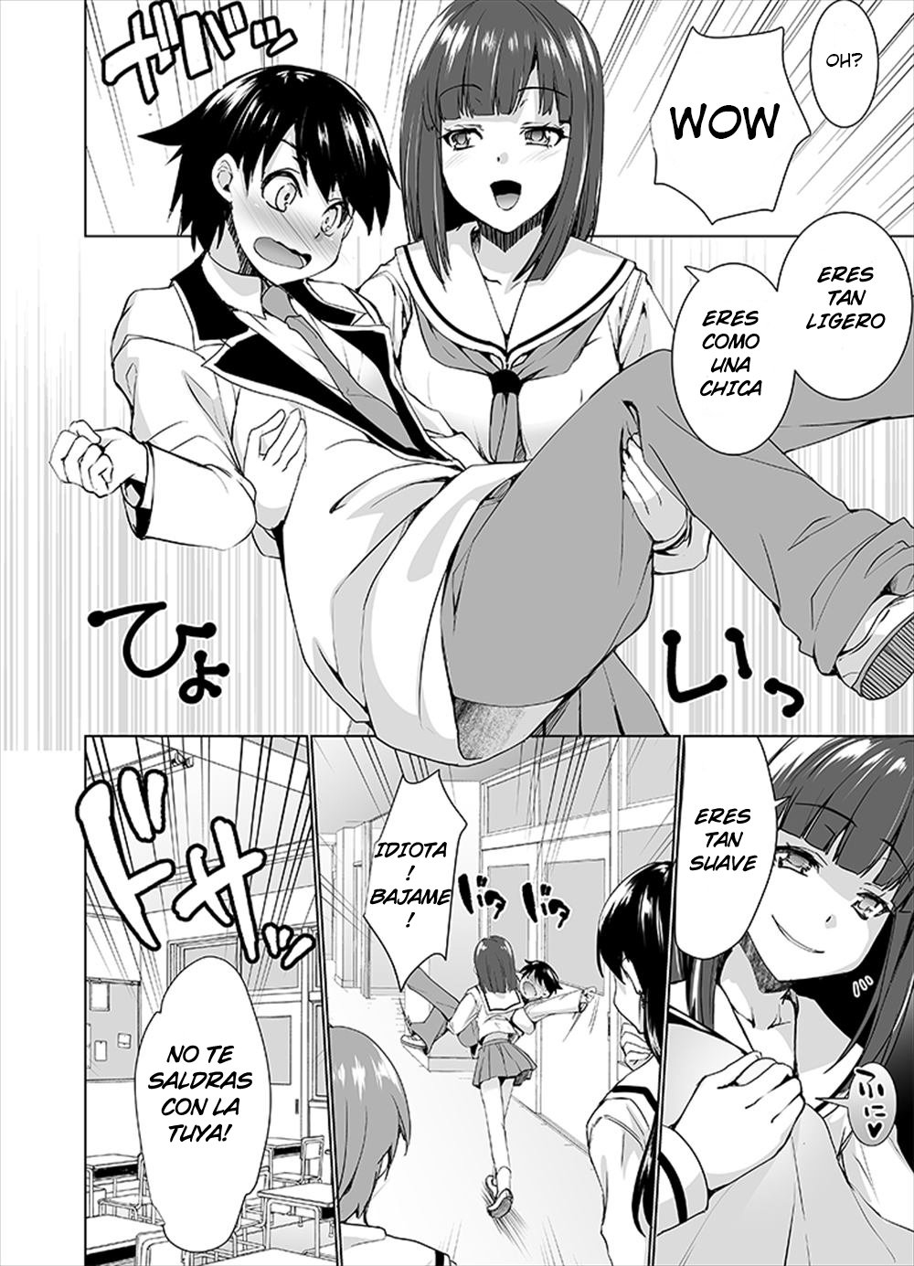 [tsxy (Kouki Kuu)] Joseika Kareshi o Hazukashimechae! [Spanish] [GenderBender Scans] Bildnummer 9