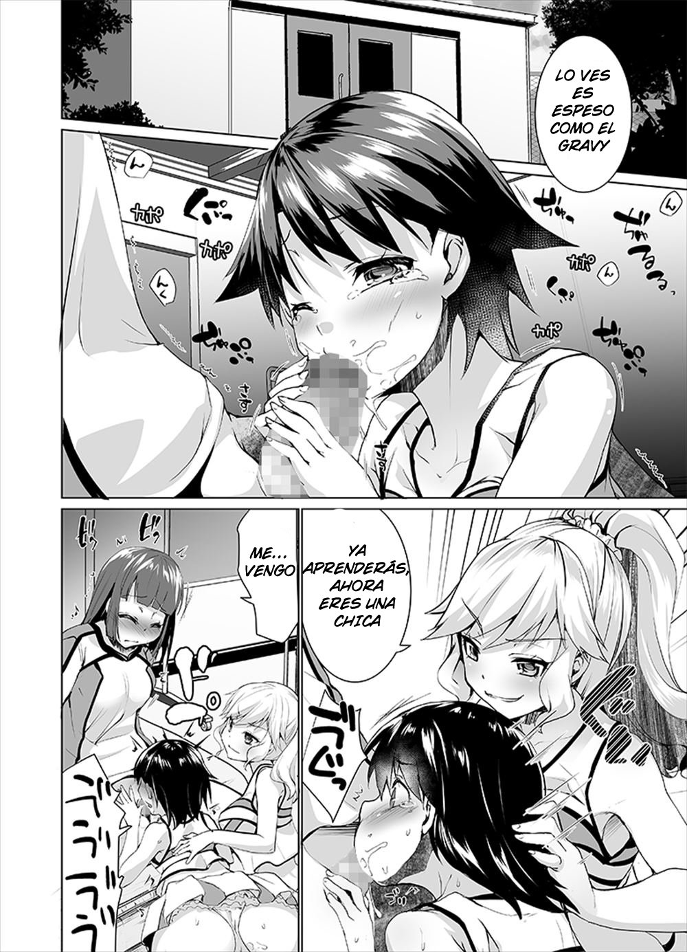 [tsxy (Kouki Kuu)] Joseika Kareshi o Hazukashimechae! [Spanish] [GenderBender Scans] Bildnummer 15