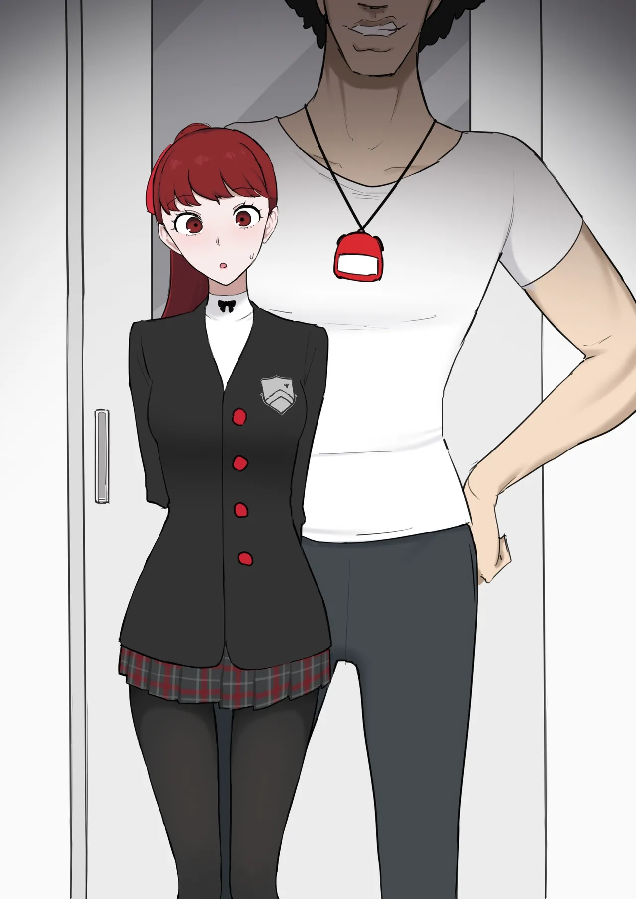 [Giga] 女神异闻录5 芳泽霞×鸭志田【BCS个人机翻润色汉化】 图片编号 10