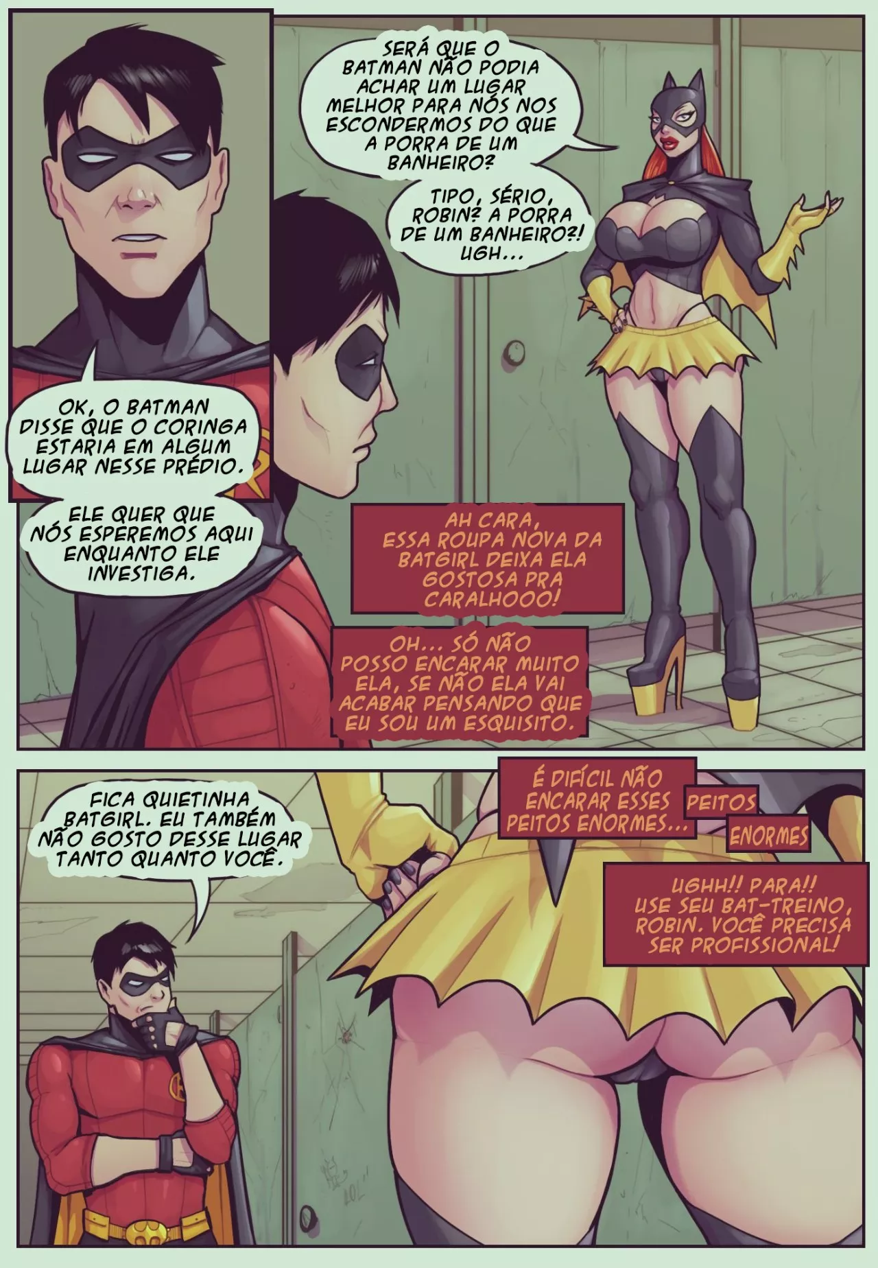 Ruined Gotham: Batgirl Loves Robin 이미지 번호 2