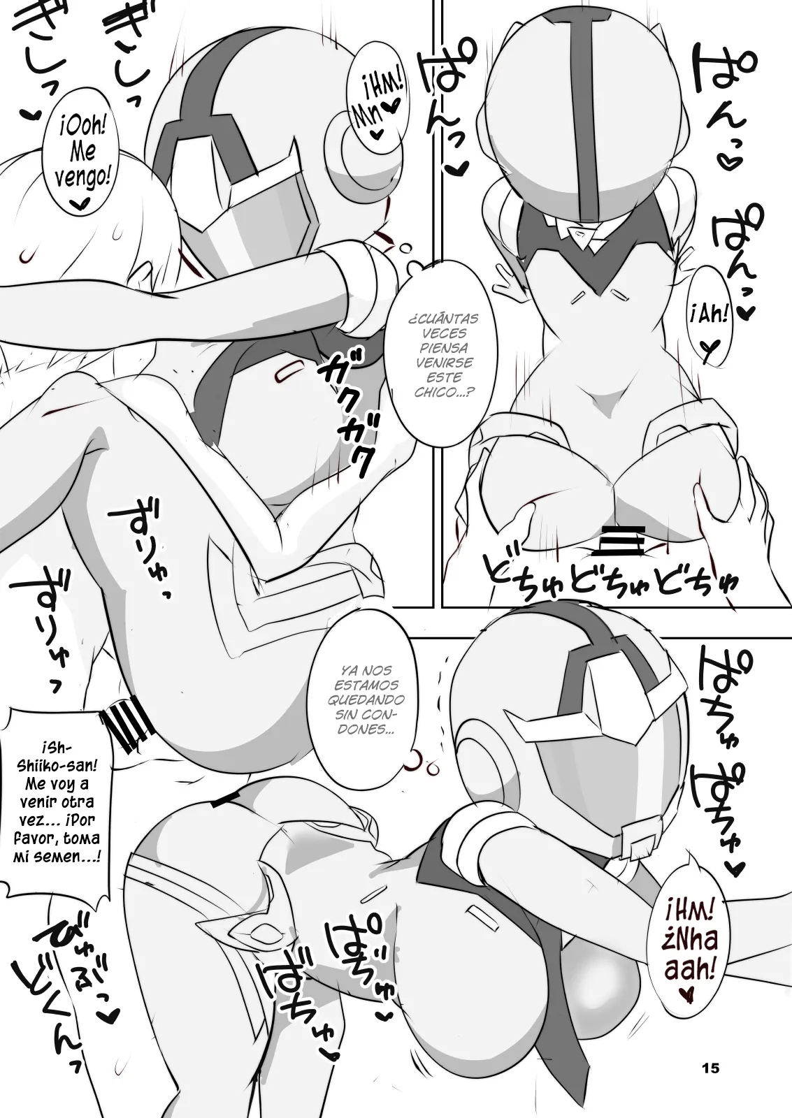 [BlueMage (Aoi Manabu)] Seikon no Nyoka | El estigma de la bruja (Mobile Suit Gundam GQuuuuuuX) [Spanish] [Hellsing Scans] Bildnummer 15